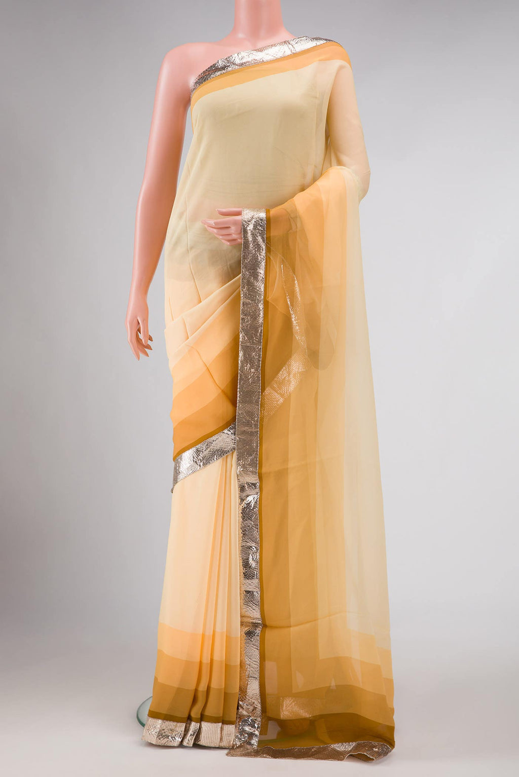 Sandal Mysore Georgette Saree