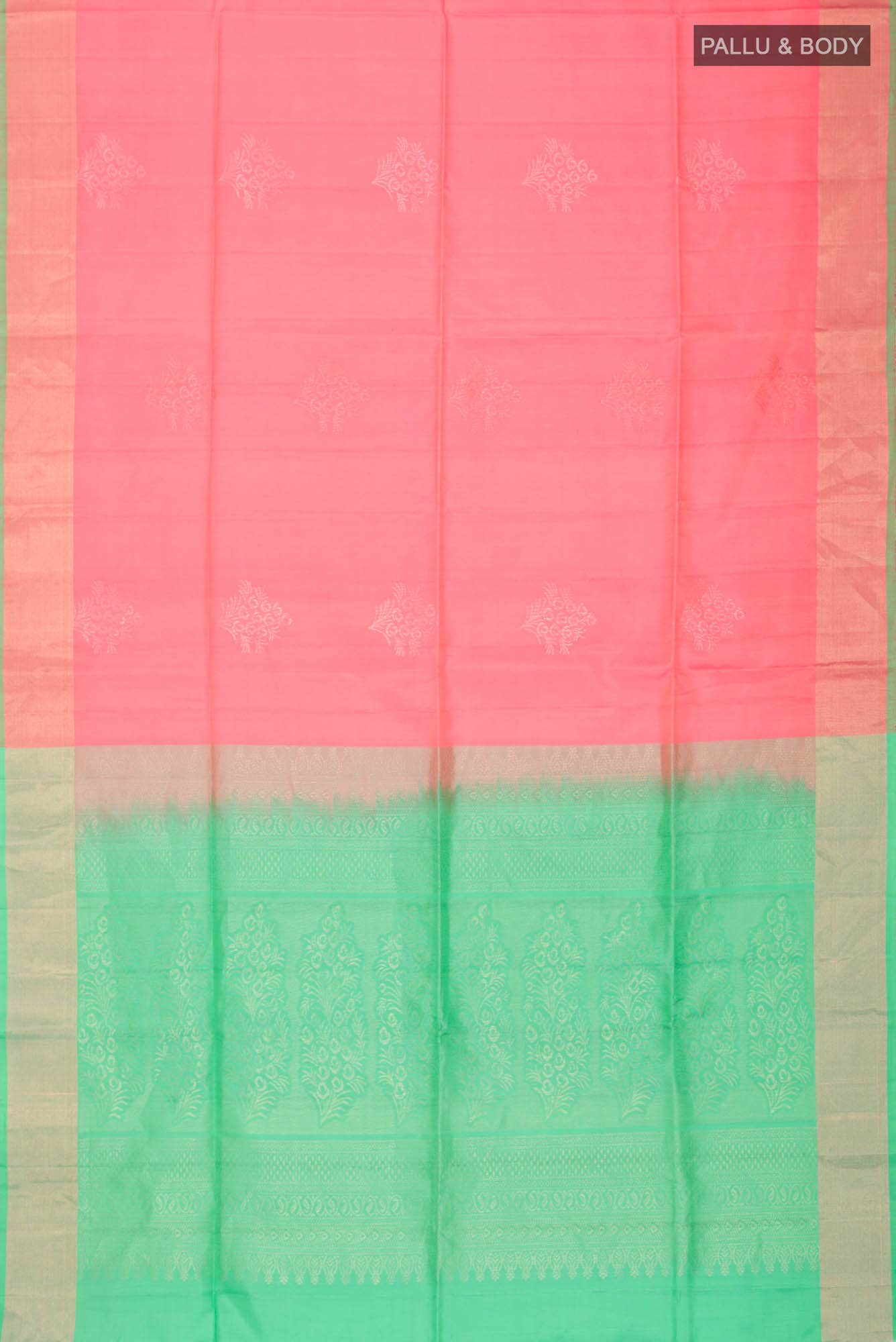 Coral Soft Silk Saree