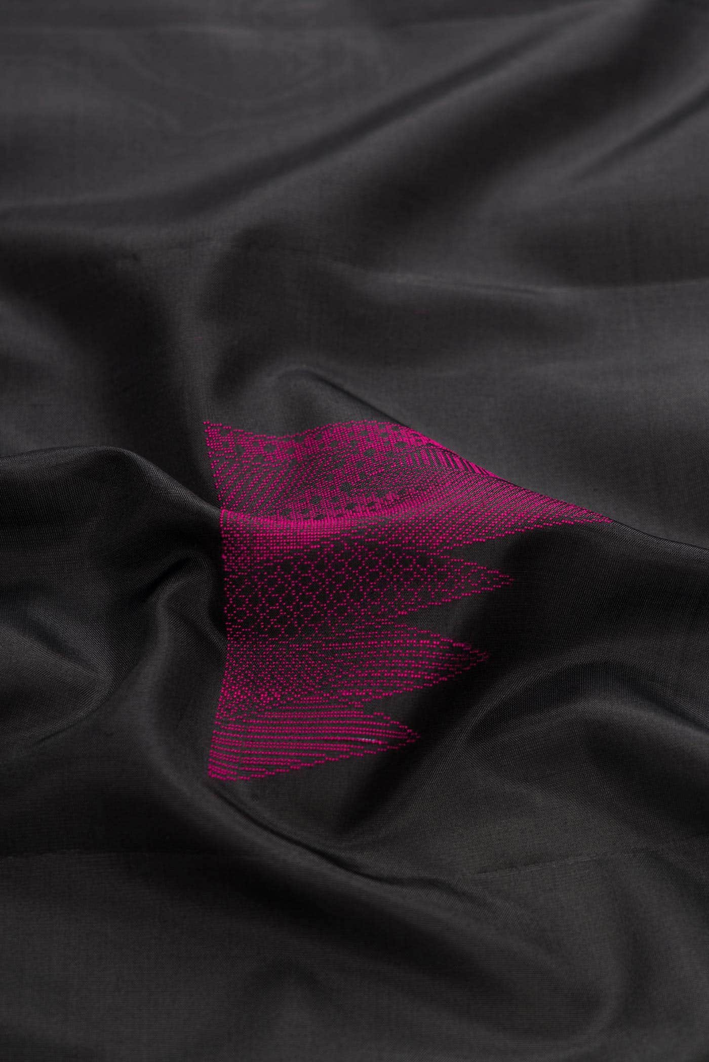 Black Soft Silk Saree