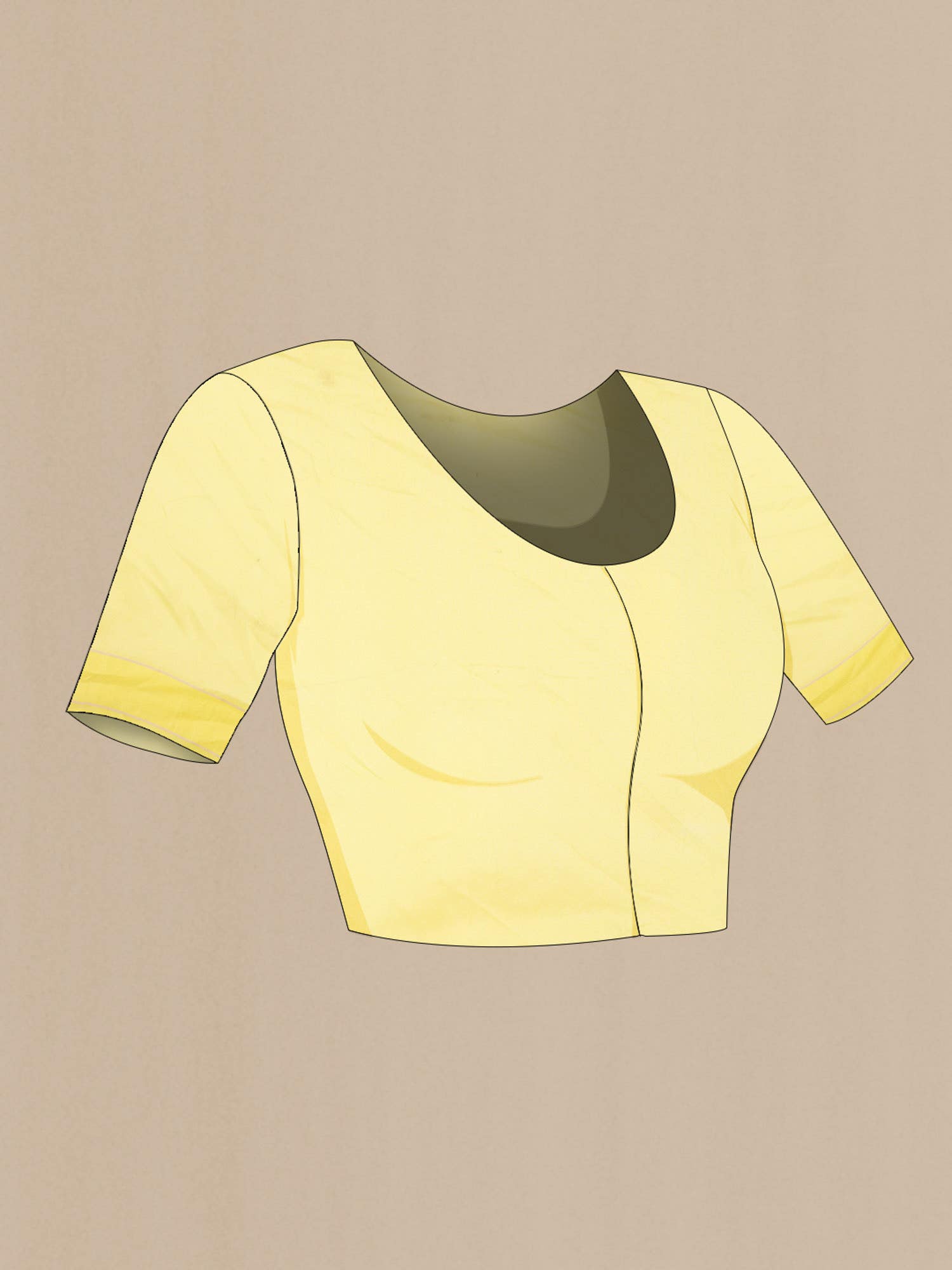 Yellow Tissue Silk Saree