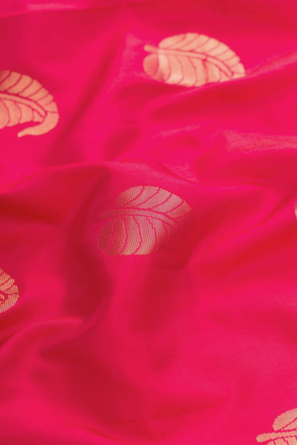 Dark Pink Dual Tone Soft Silk Saree