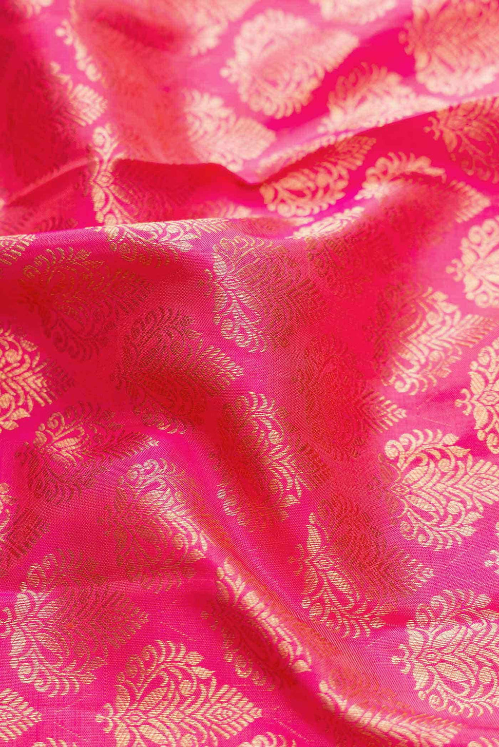 Pink Kanchipuram Silk Saree