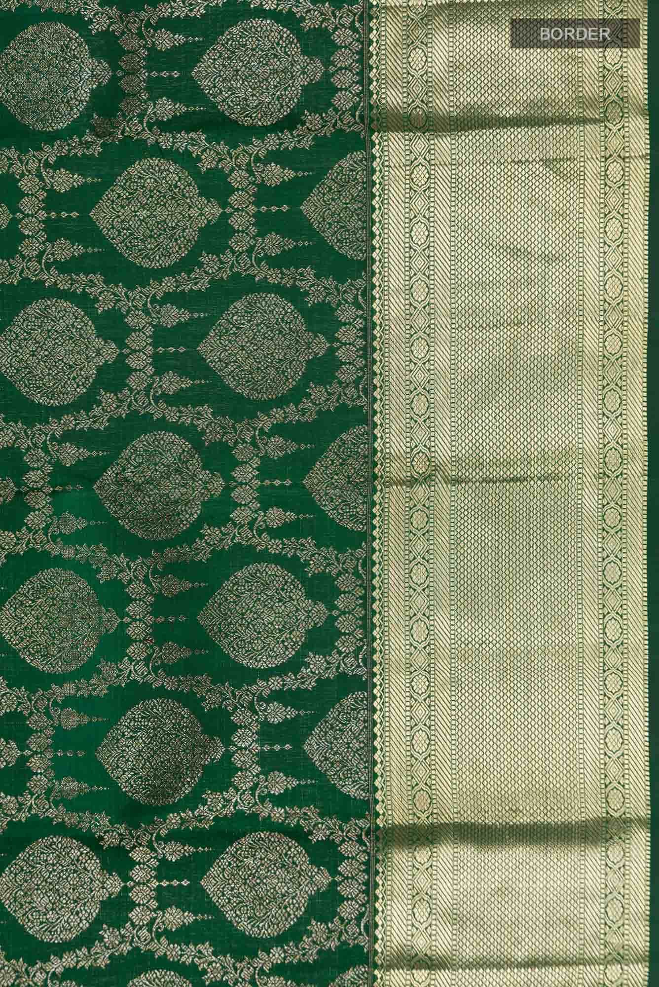 Green Kanchipuram Silk Saree
