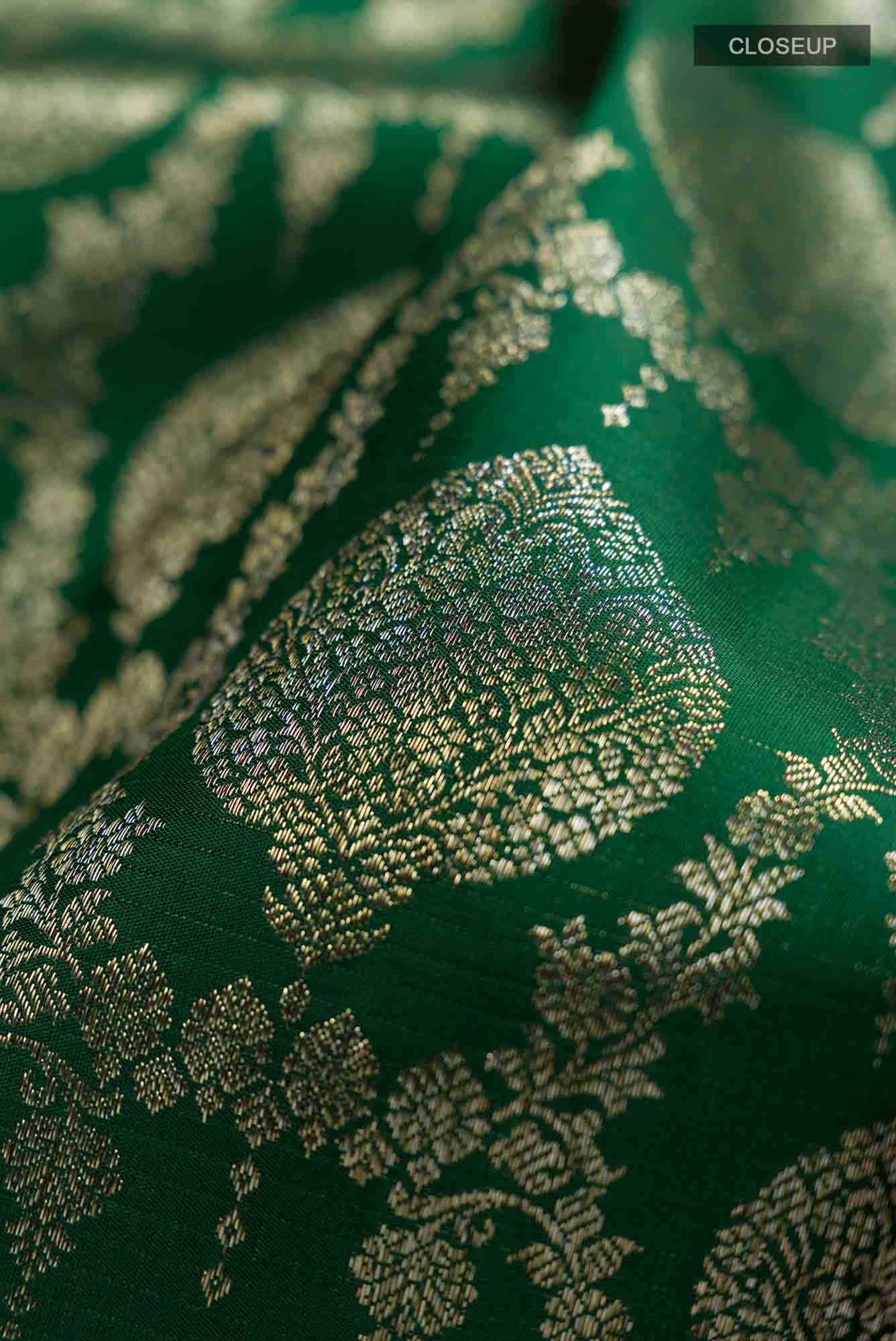 Green Kanchipuram Silk Saree