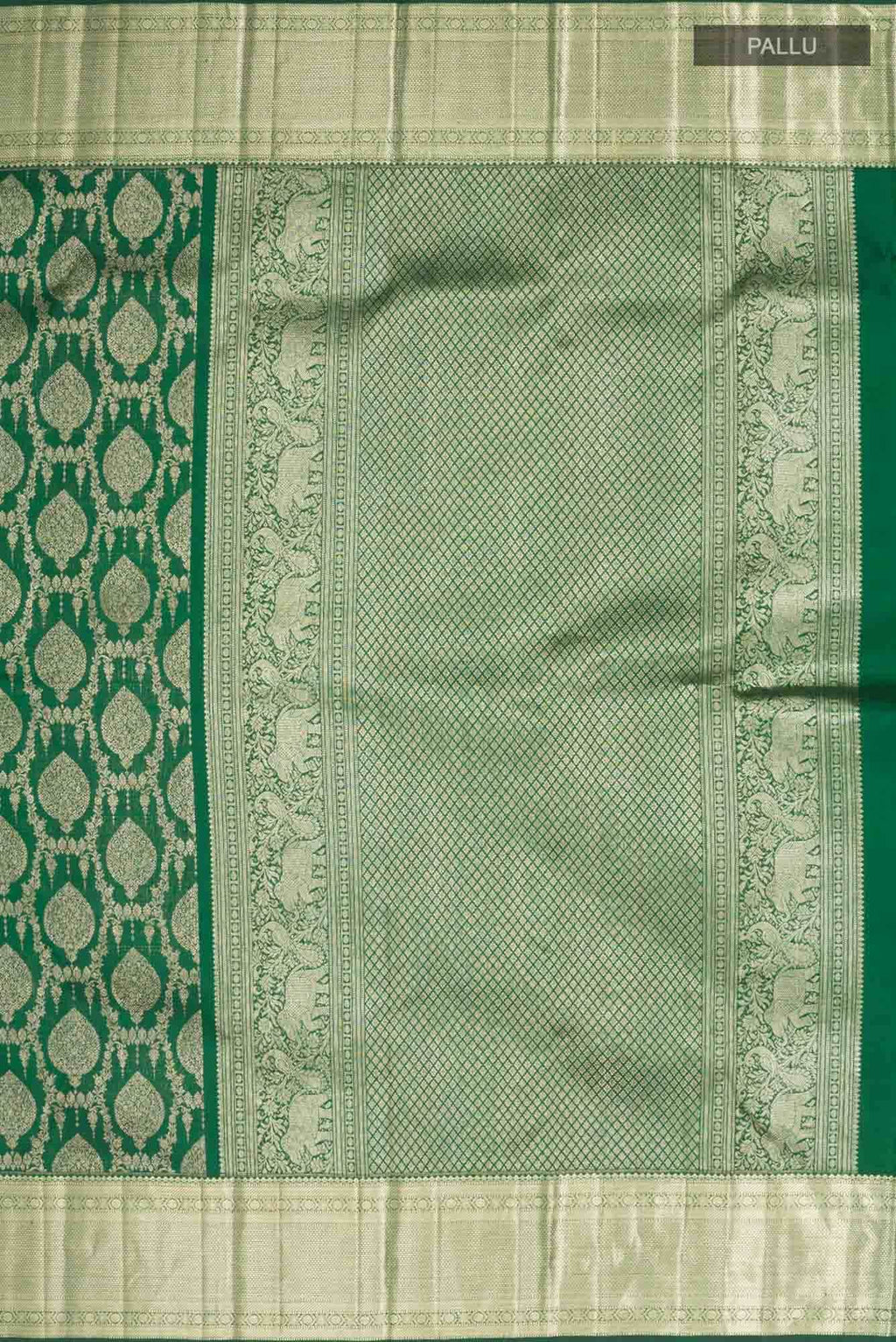 Green Kanchipuram Silk Saree