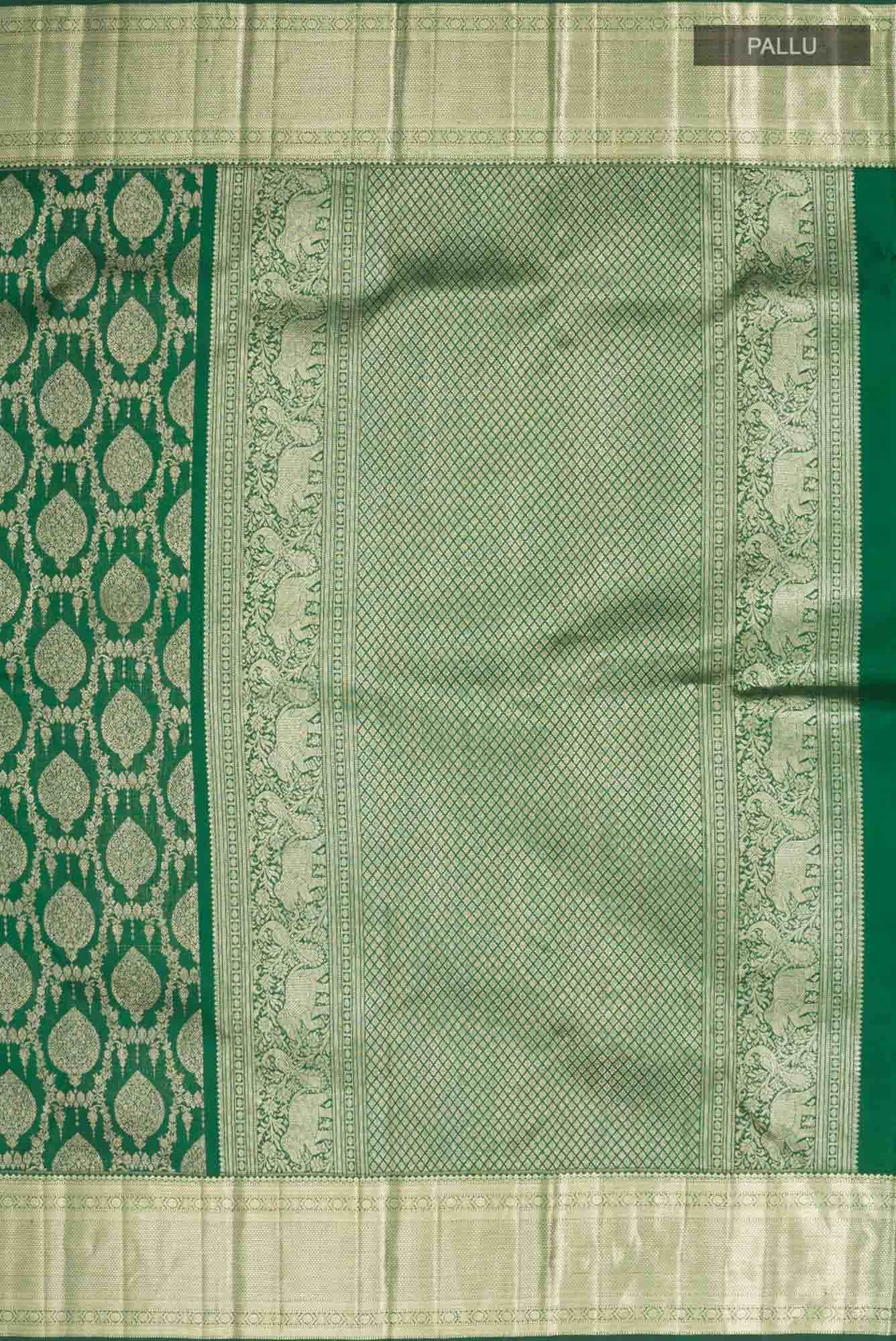 Green Kanchipuram Silk Saree