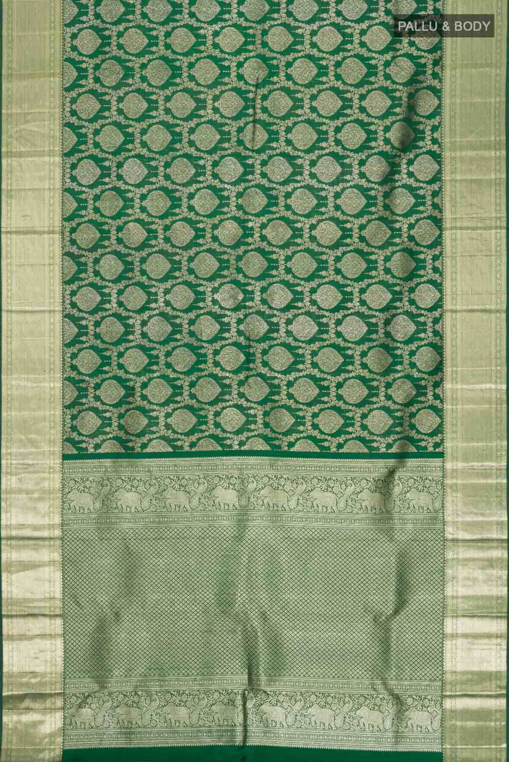 Green Kanchipuram Silk Saree