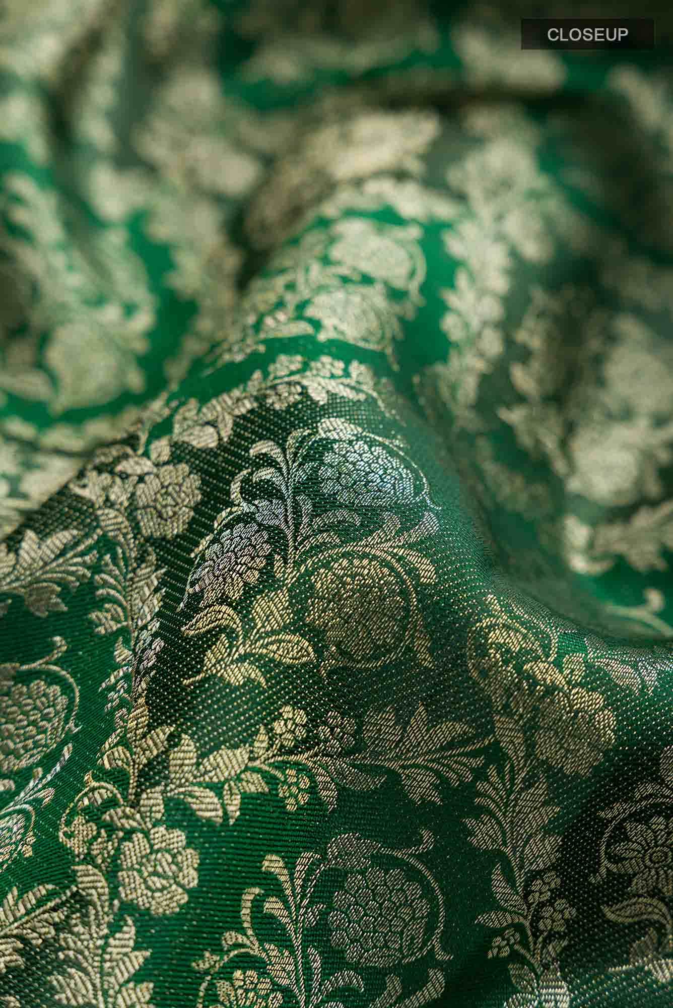 Green Kanchipuram Silk Saree