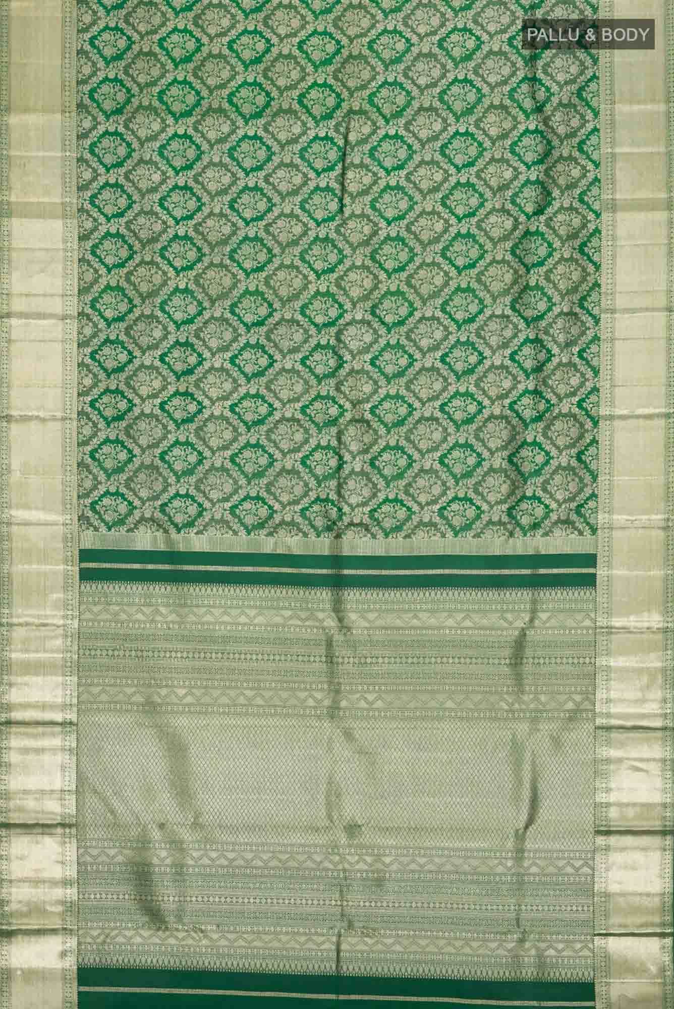 Green Kanchipuram Silk Saree