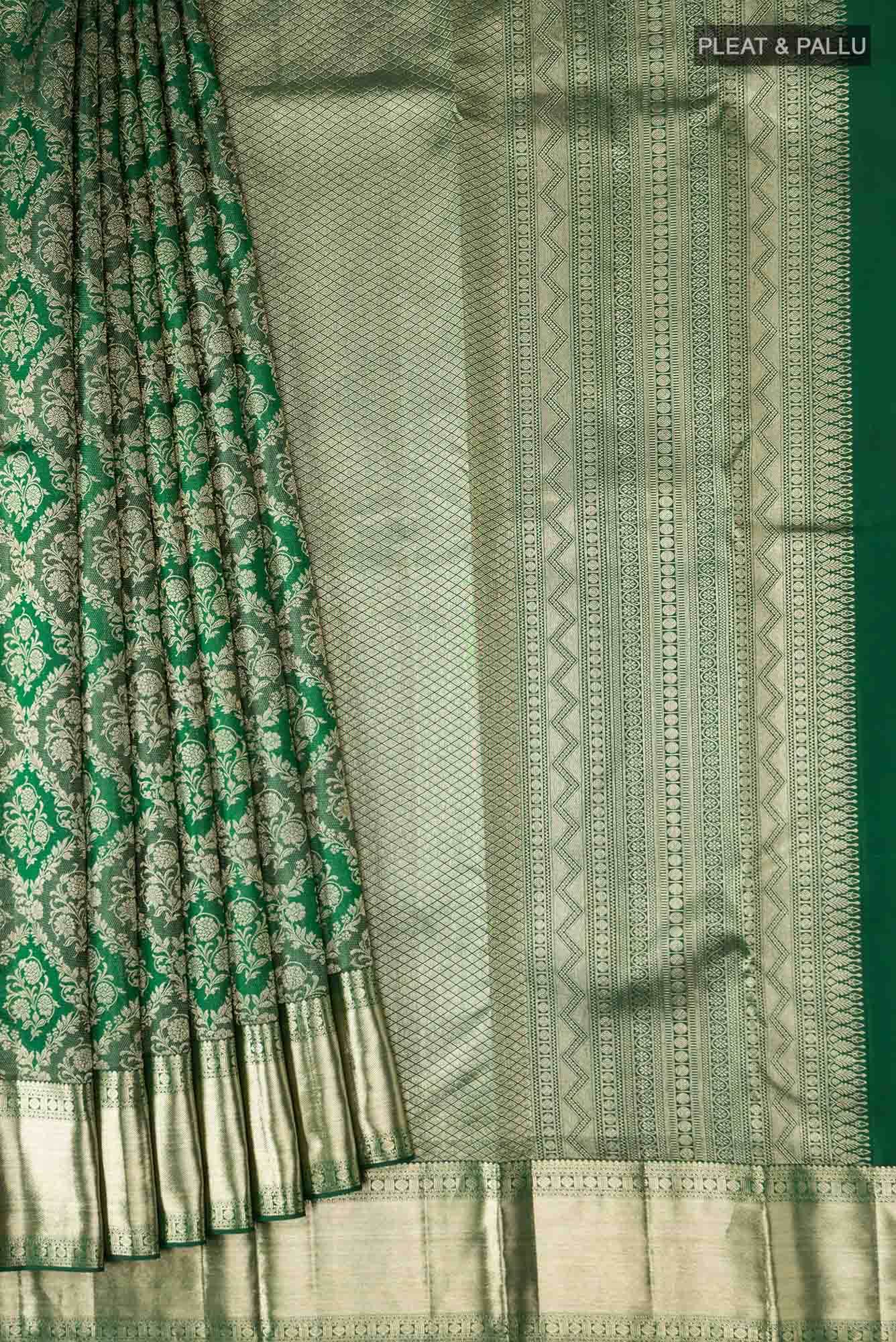 Green Kanchipuram Silk Saree
