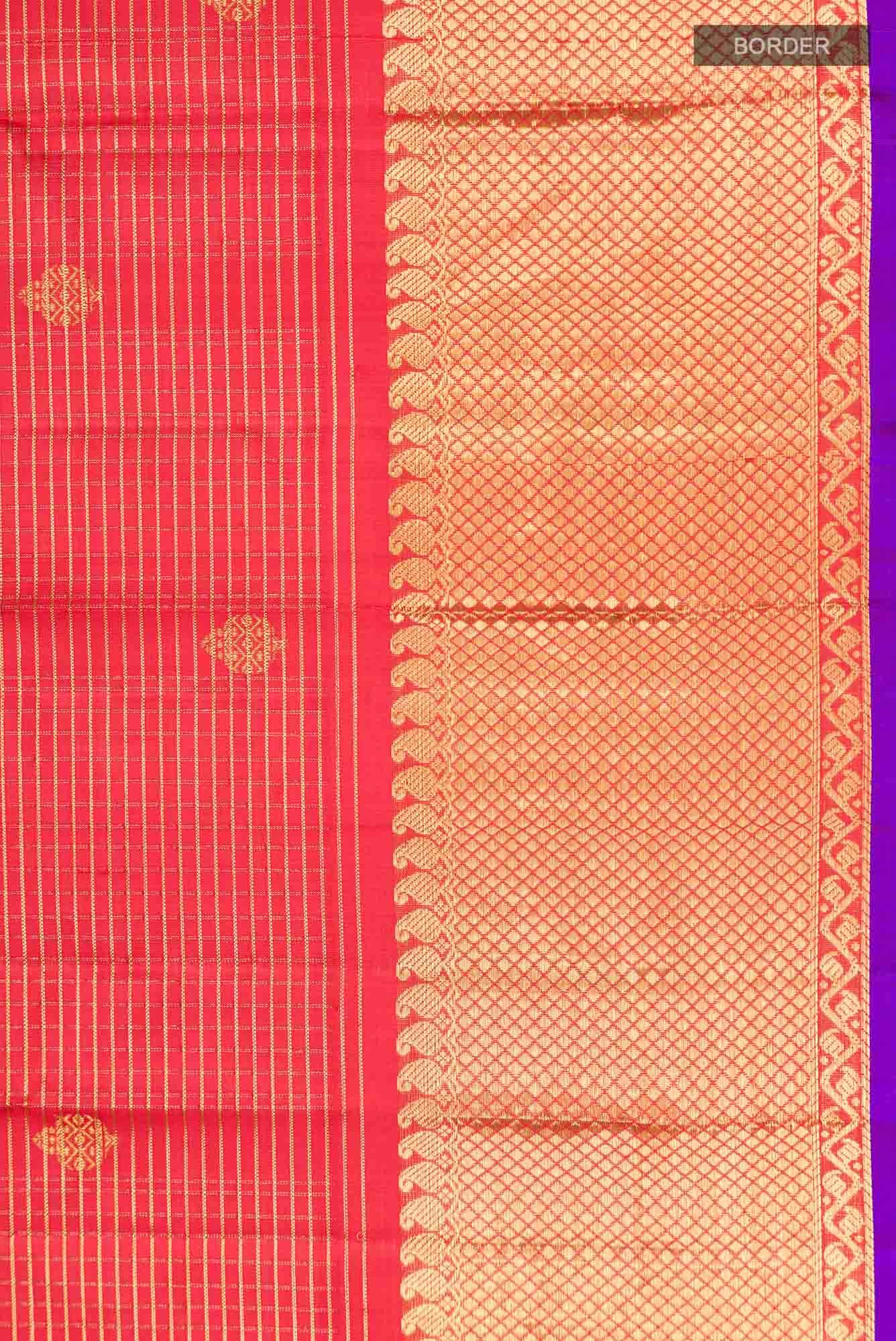 Red Kanchipuram Silk Saree