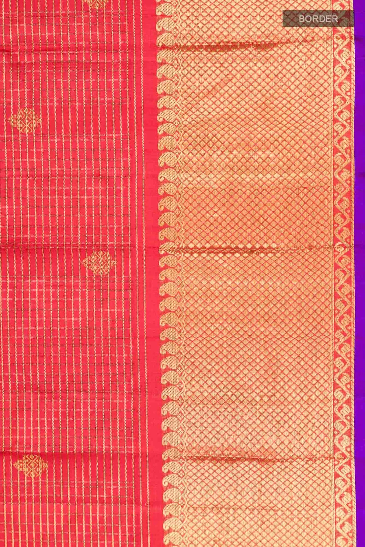 Red Kanjivaram Silk Saree