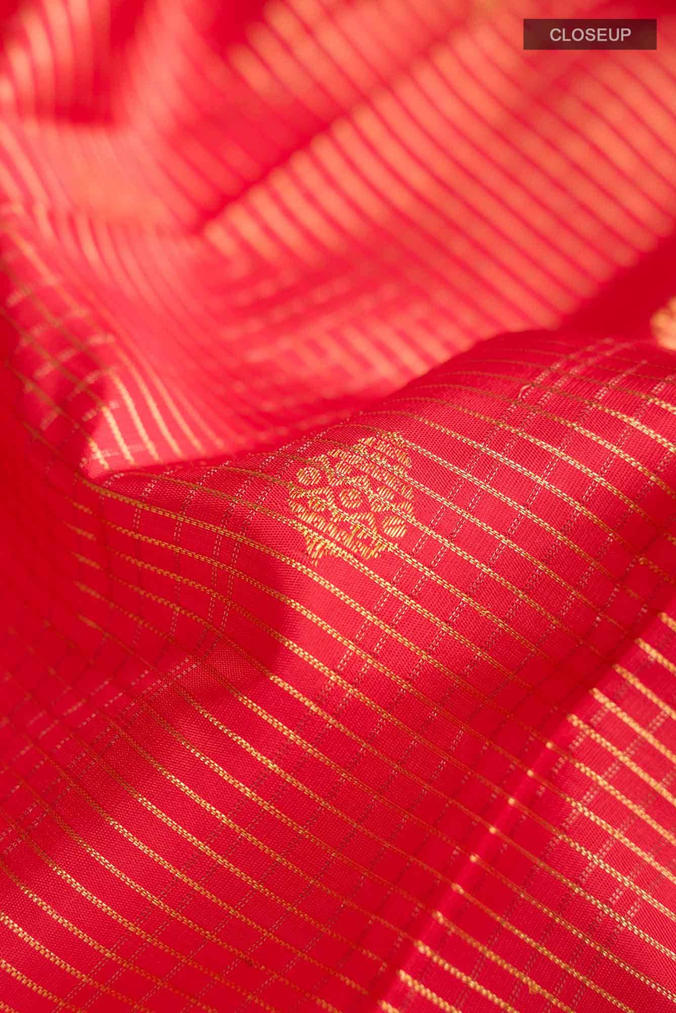 Red Kanchipuram Silk Saree