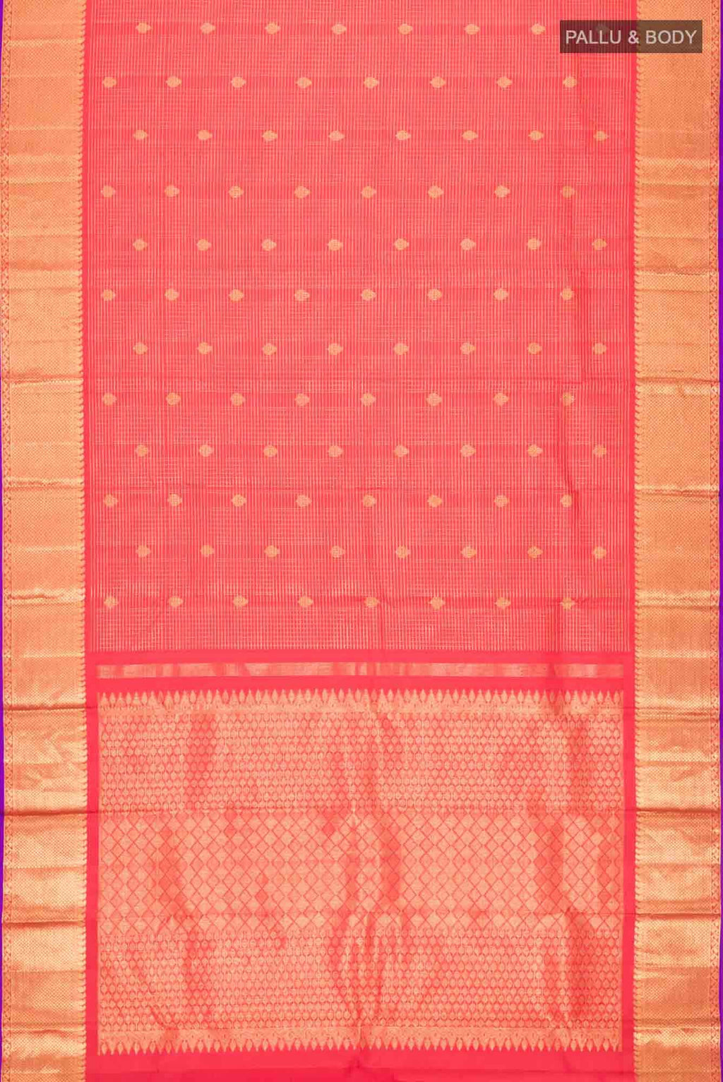 Red Kanchipuram Silk Saree