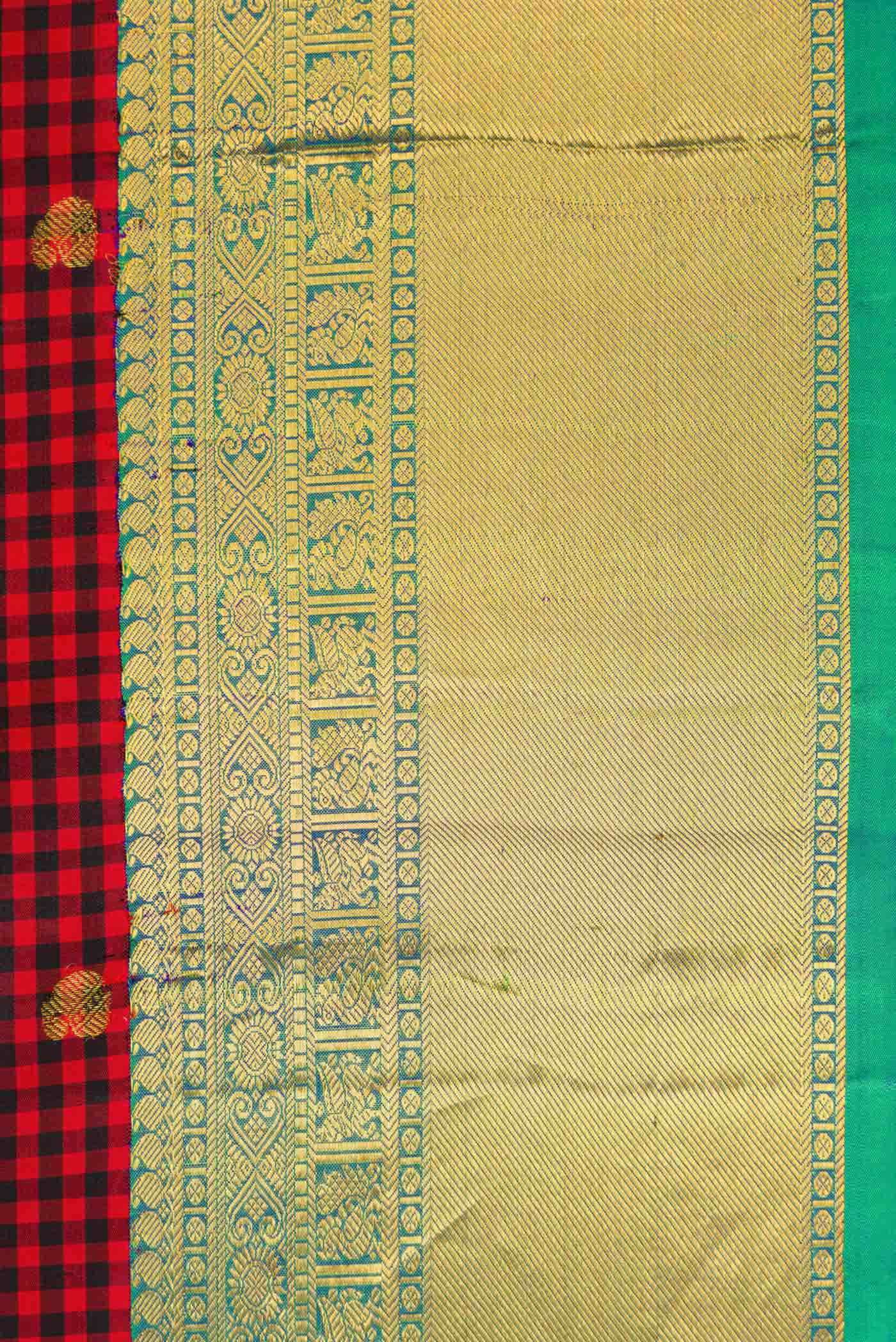 Multi Kanchipuram Silk Saree