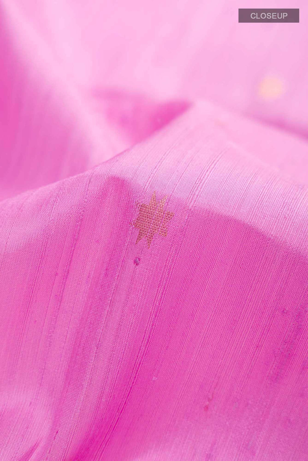 Pink Raw Silk Saree