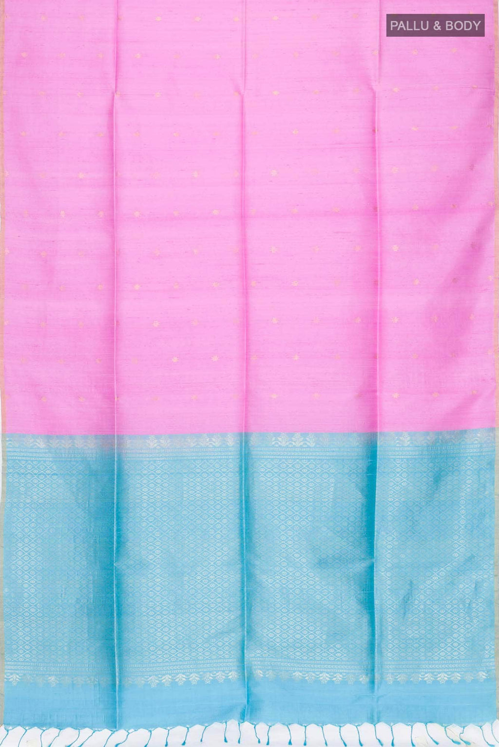 Pink Raw Silk Saree