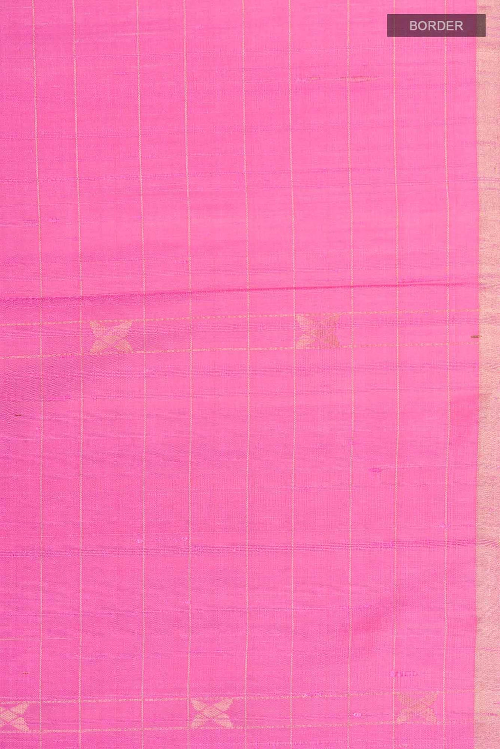 Rose pink Raw Silk Saree