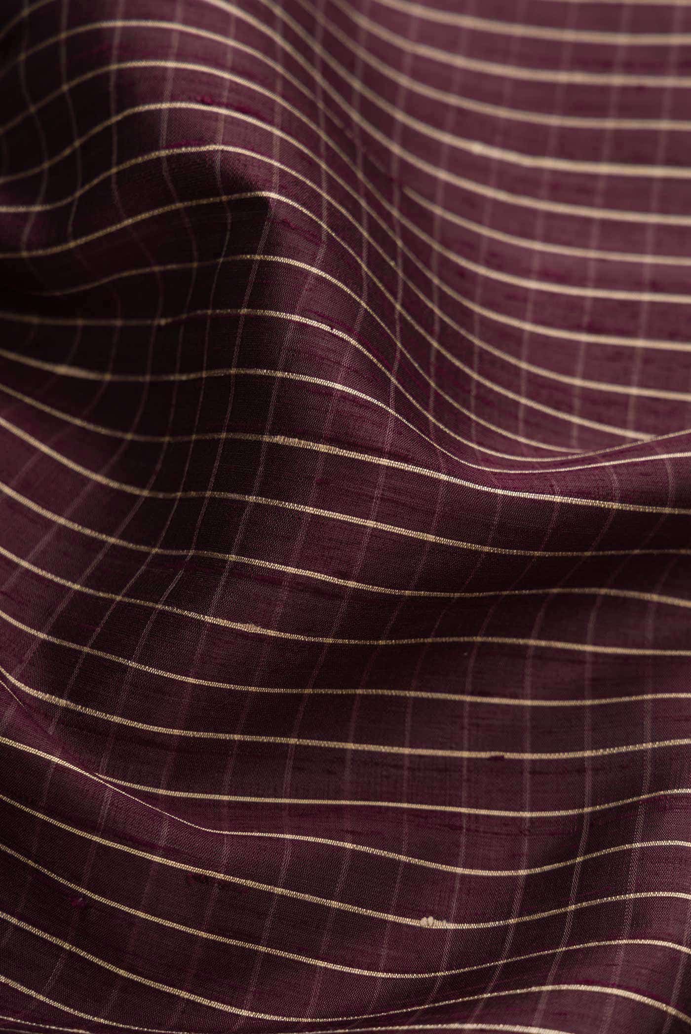 Coffee Brown Raw Silk Saree