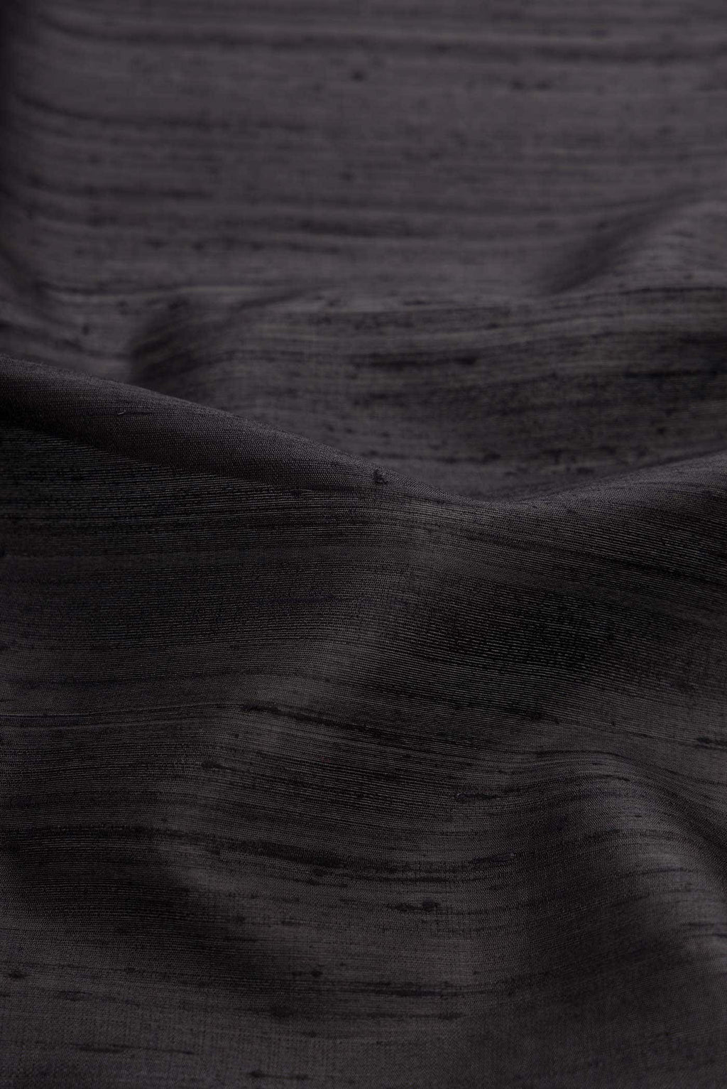 Black Raw Silk Saree