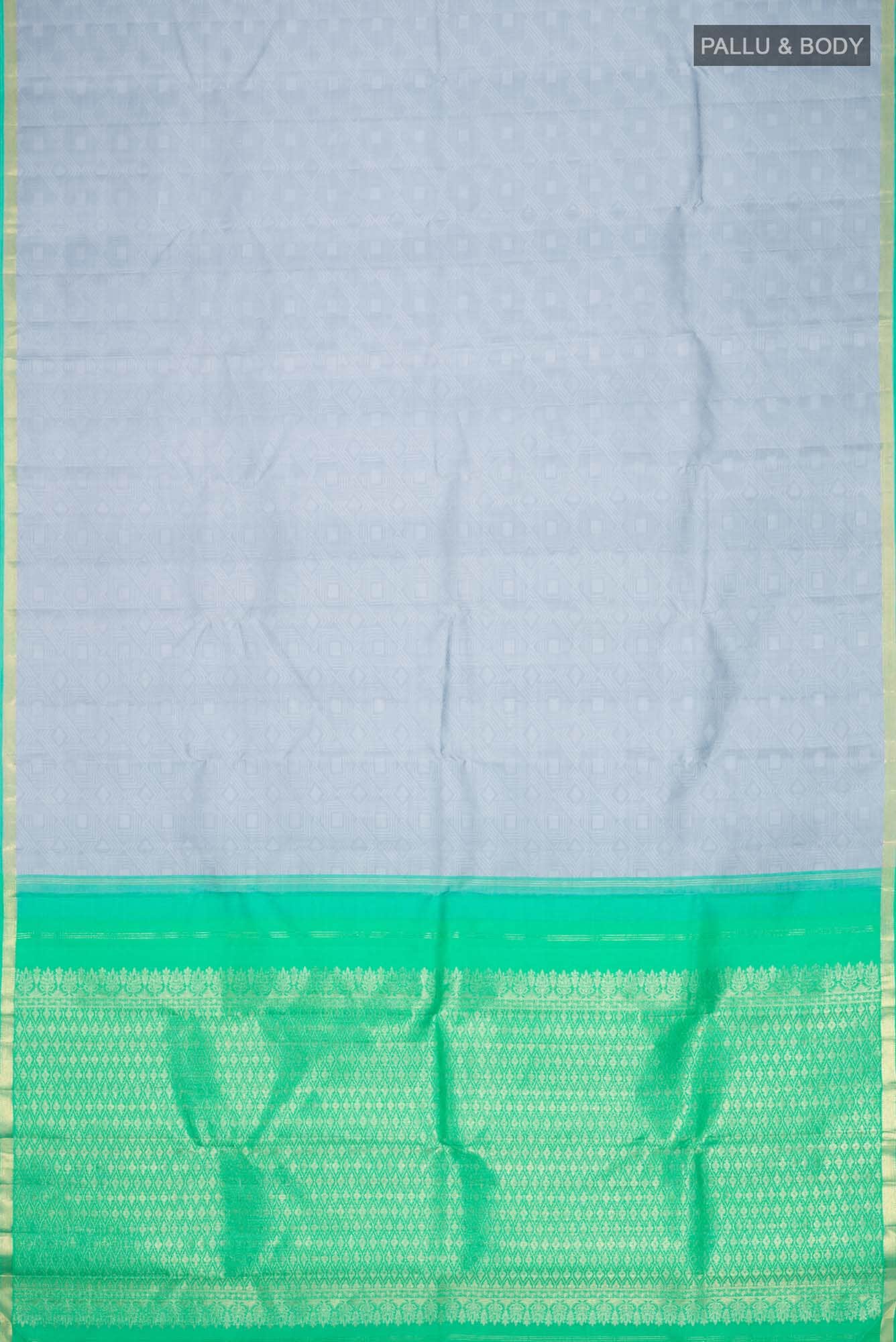 Blue Kanchipuram Silk Saree