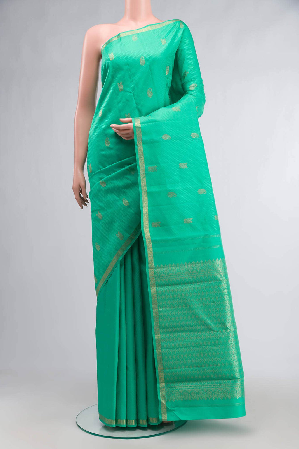 Green Kanchipuram Silk Saree