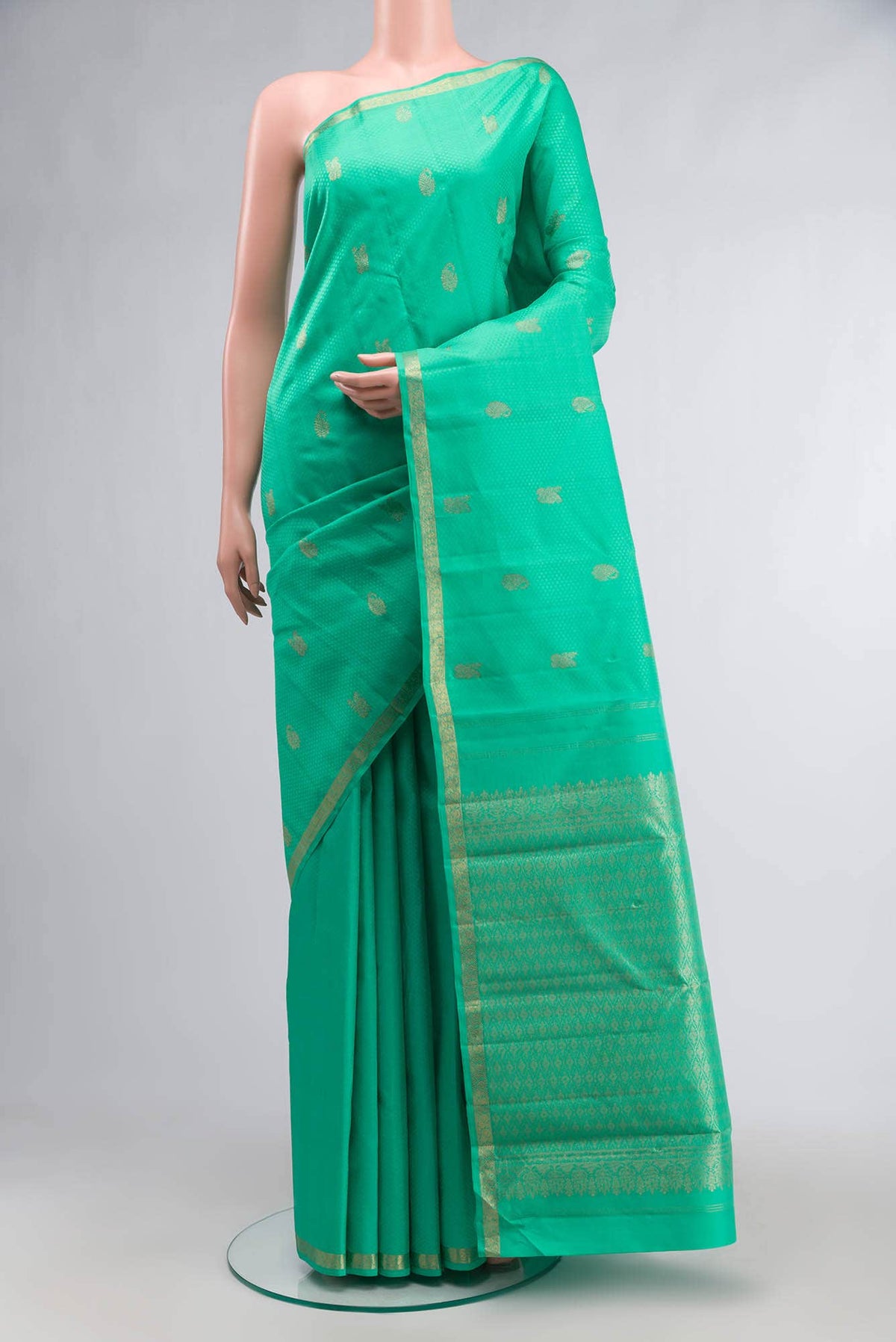 Green Kanjivaram Silk Saree
