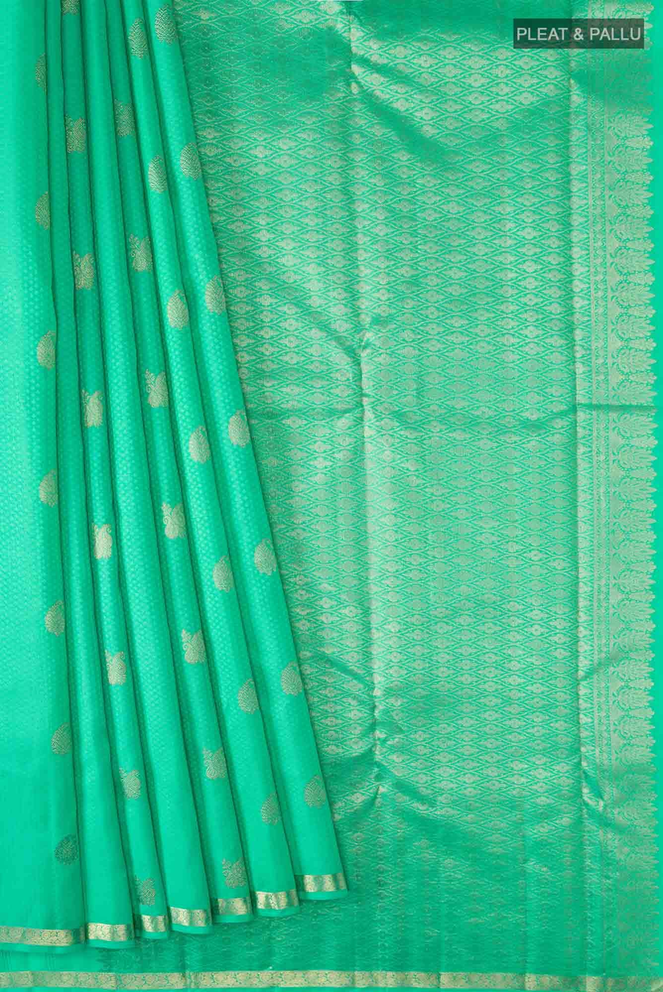 Green Kanchipuram Silk Saree