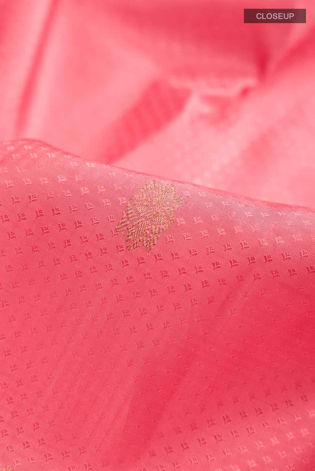 Pink Kanchipuram Silk Saree