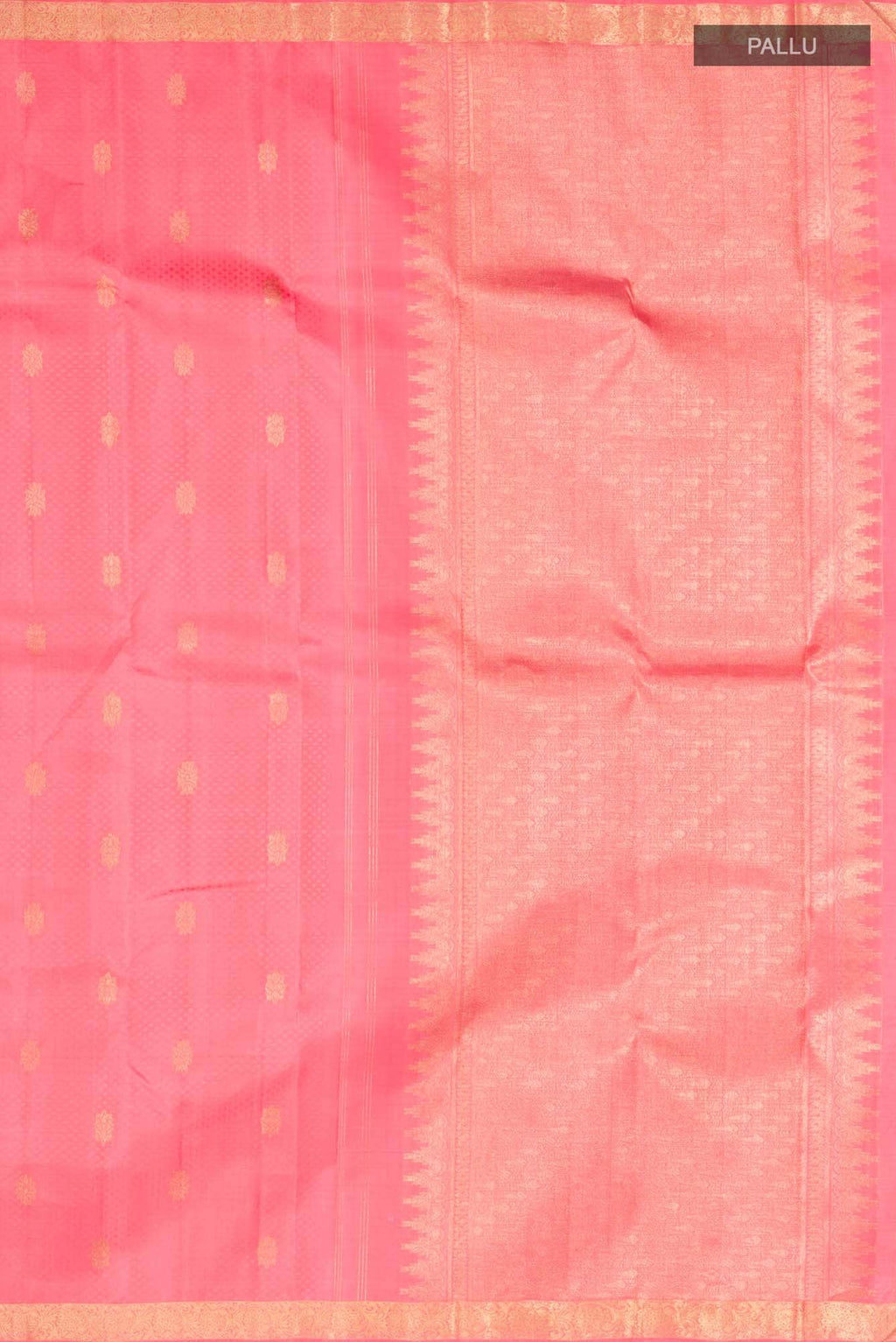 Pink Kanchipuram Silk Saree