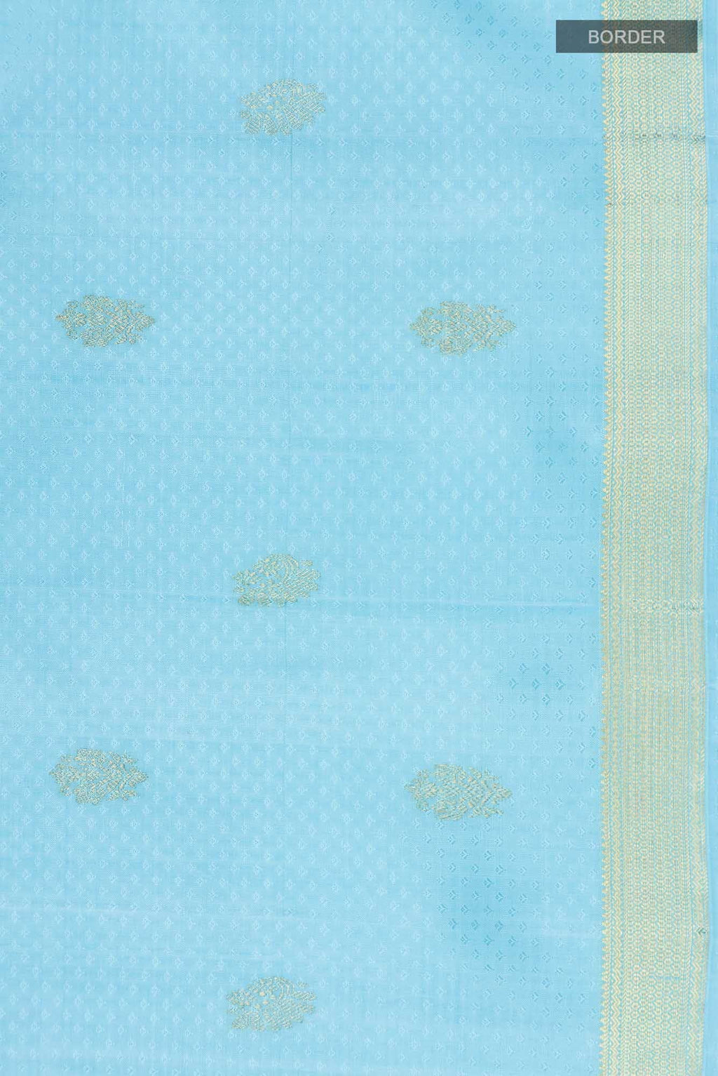 Blue Kanchipuram Silk Saree