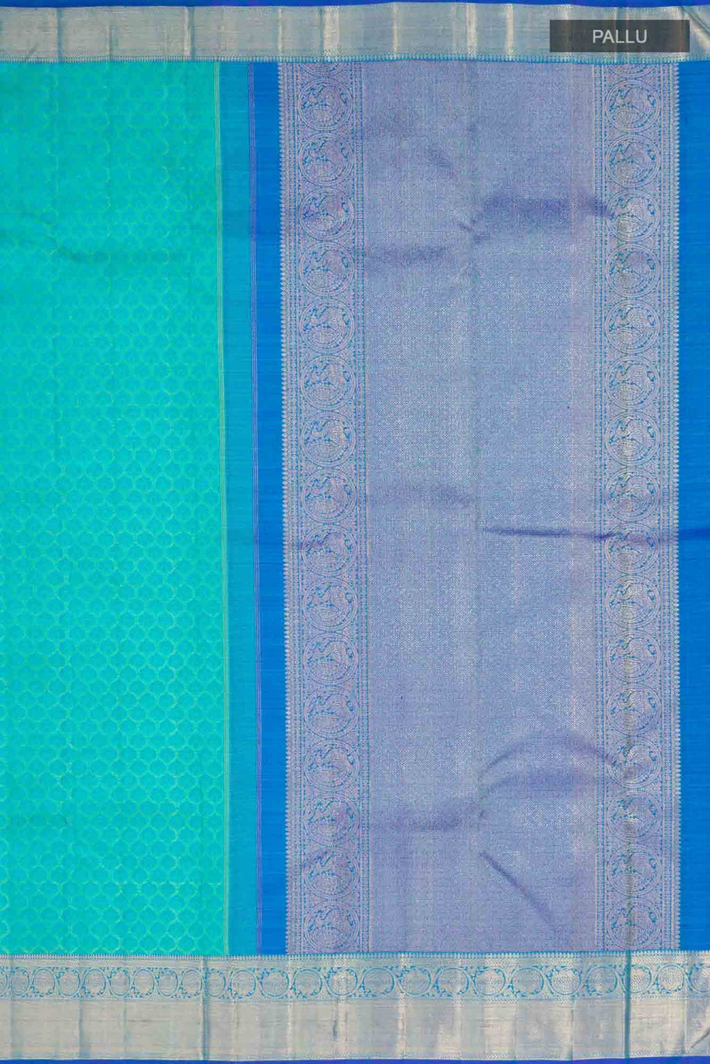 Blue Kanchipuram Silk Saree