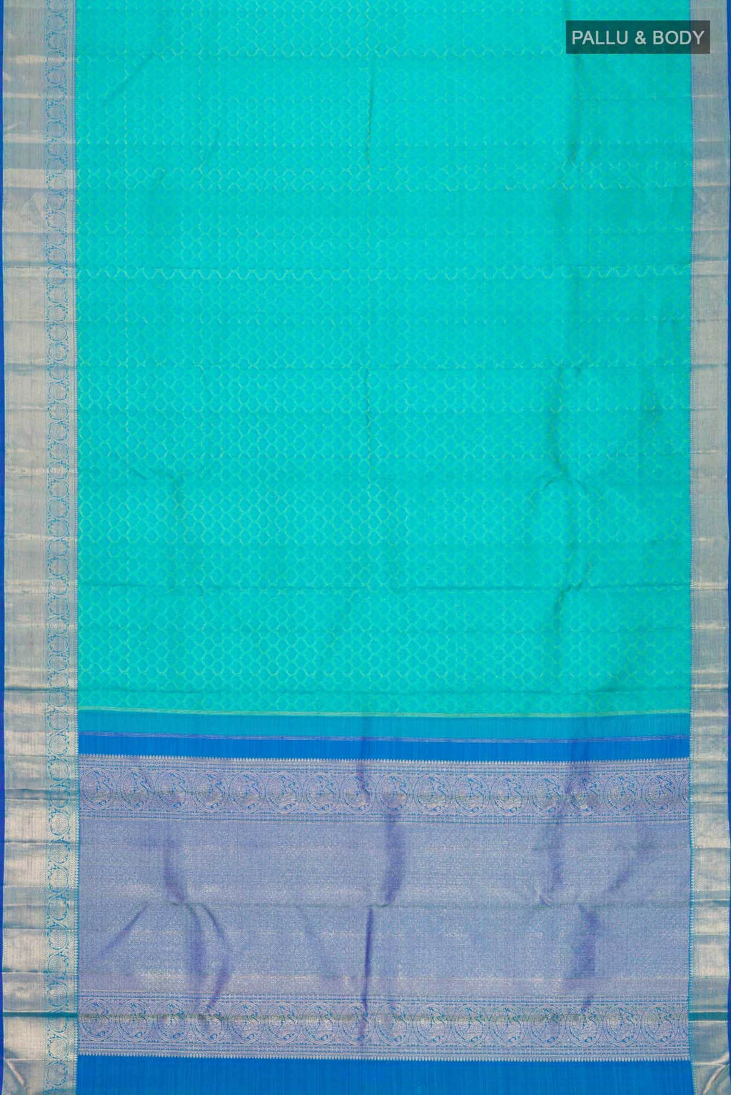 Blue Kanchipuram Silk Saree