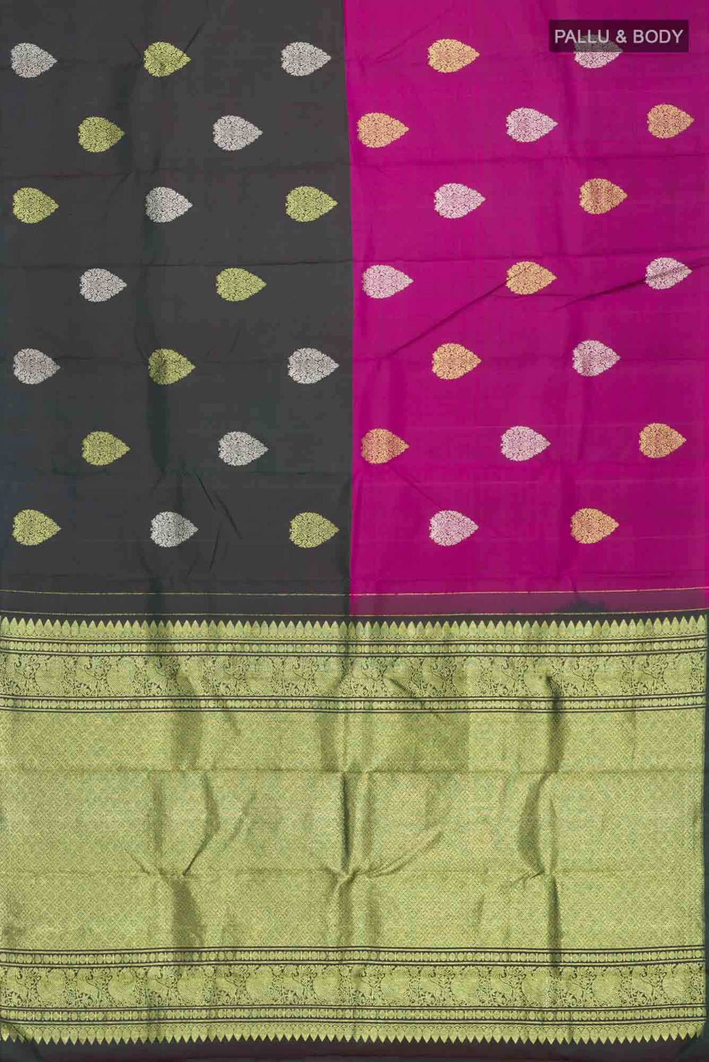 Multi Kanchipuram Silk Saree