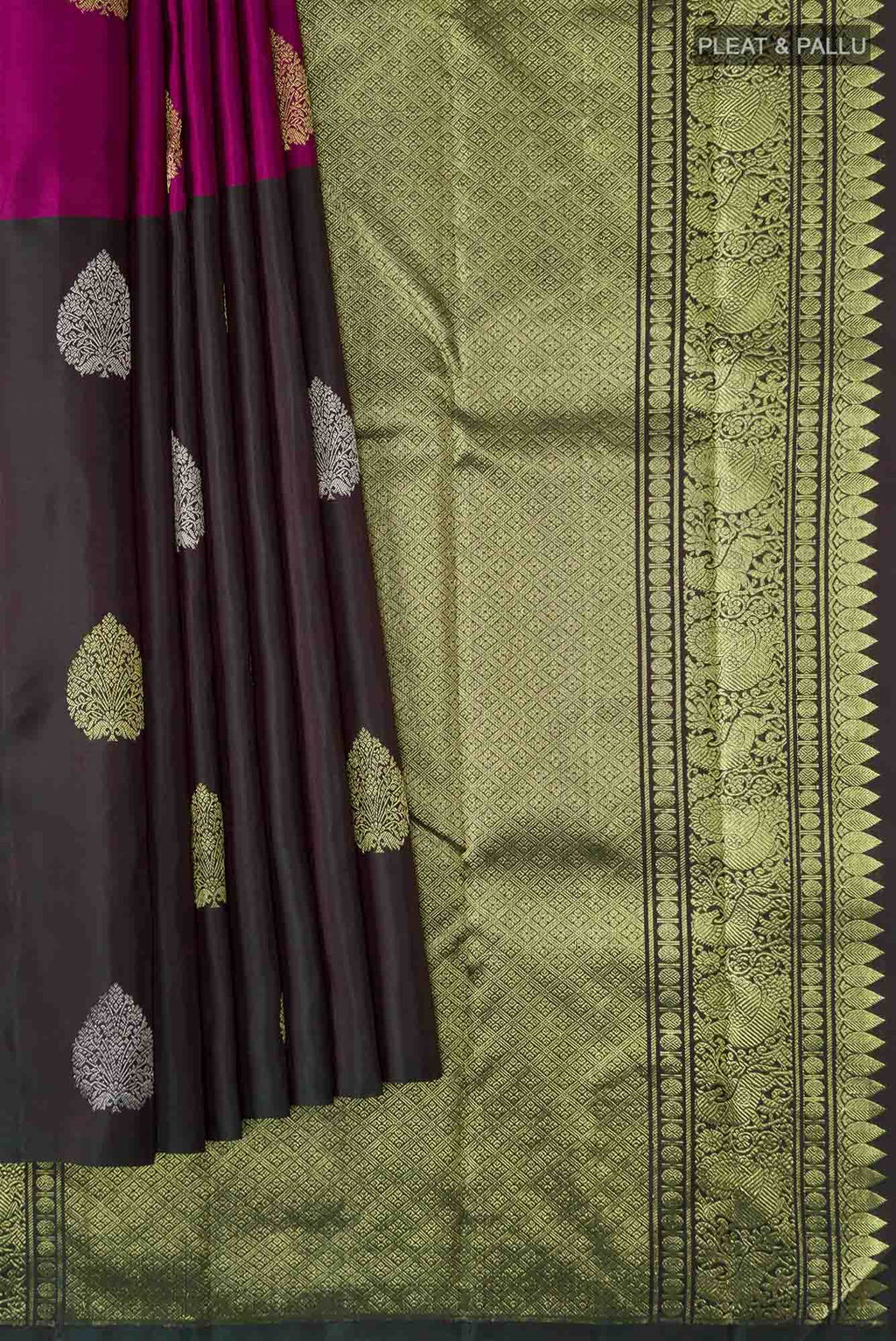 Multi Kanchipuram Silk Saree