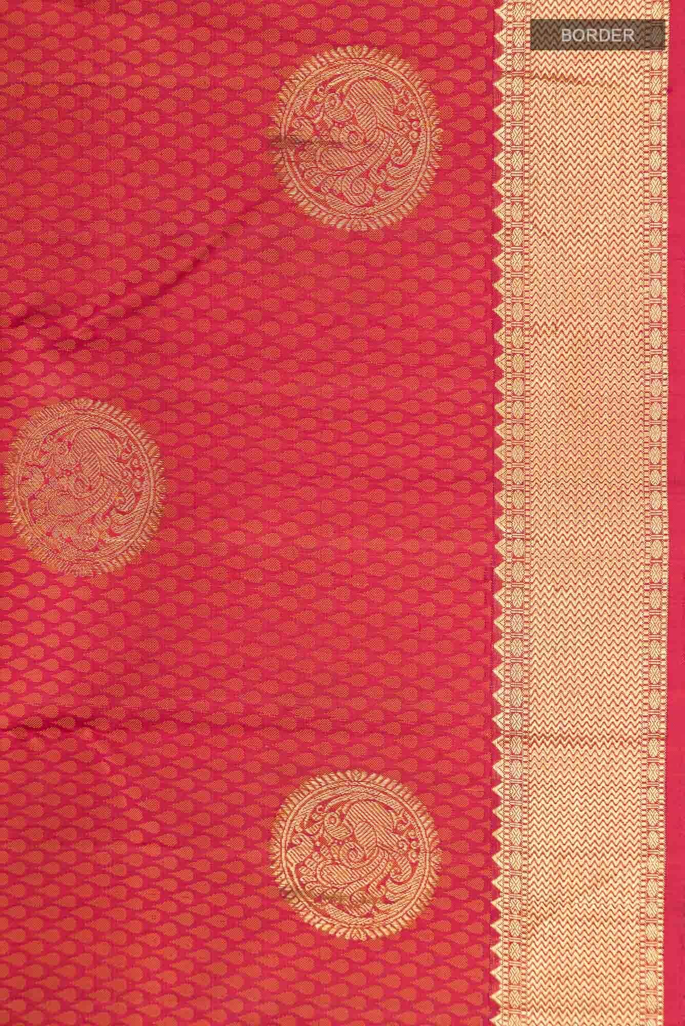 Red Kanchipuram Silk Saree