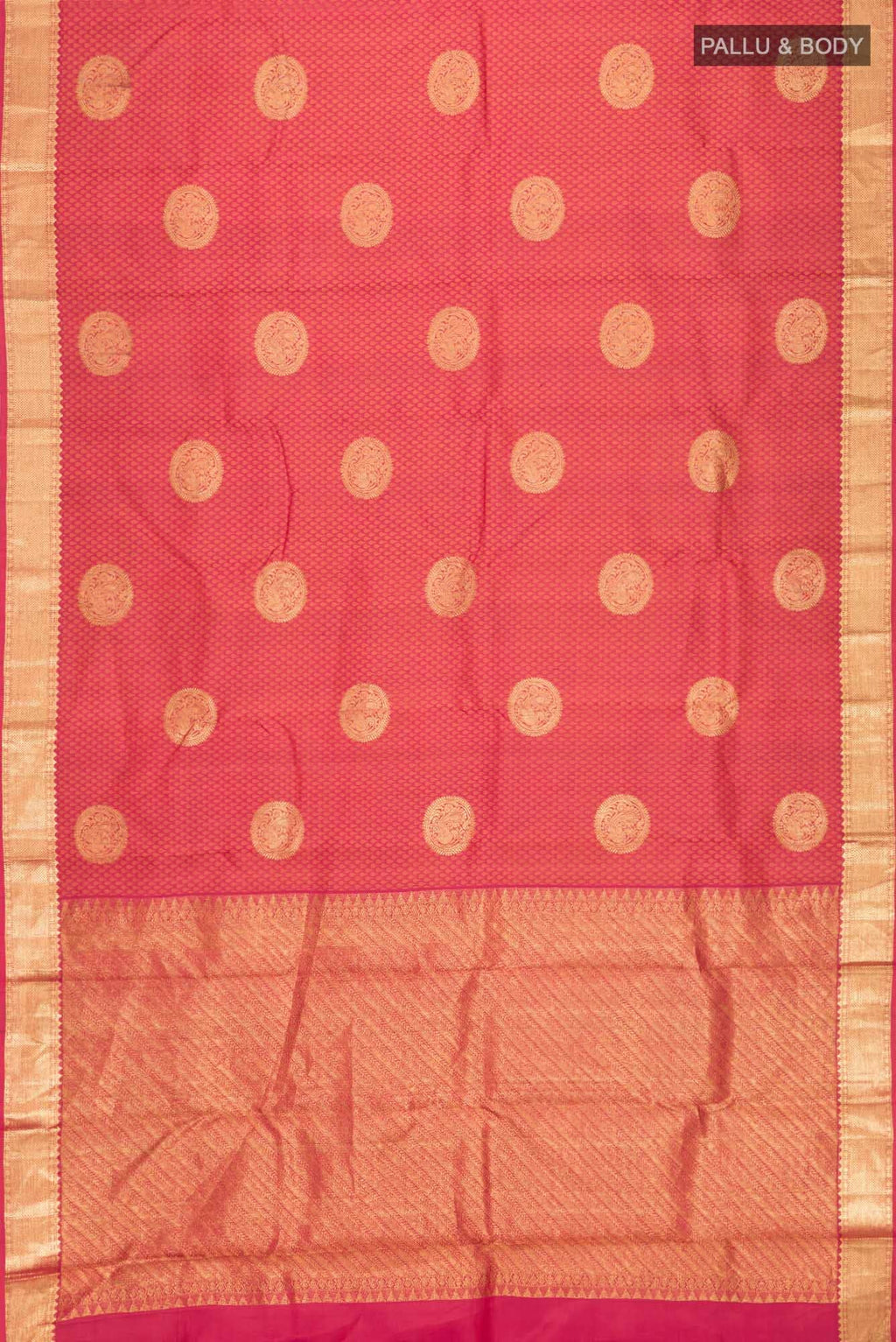 Red Kanchipuram Silk Saree