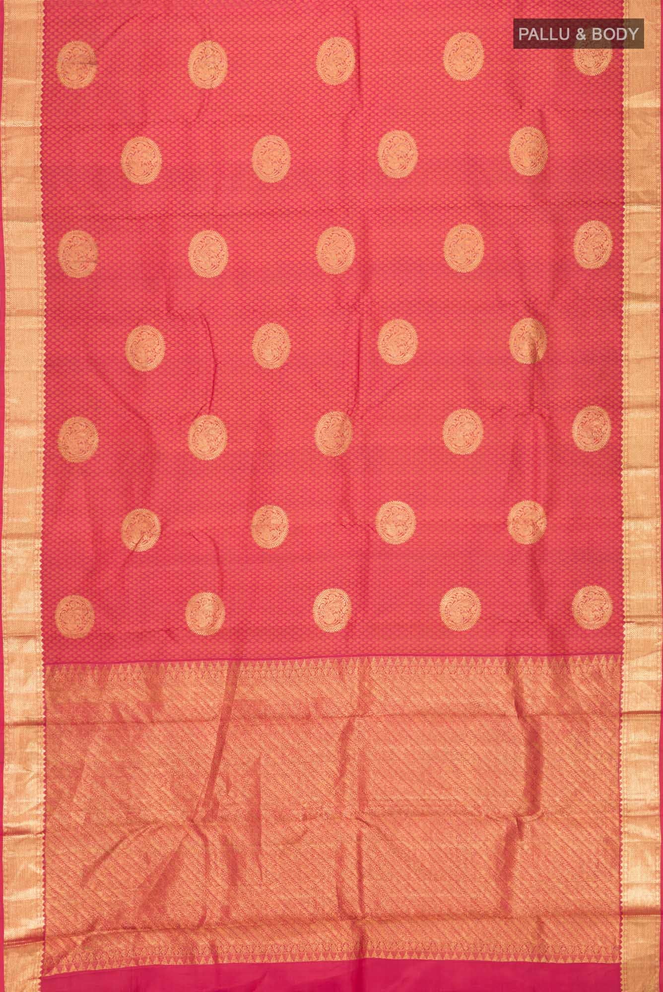 Red Kanchipuram Silk Saree