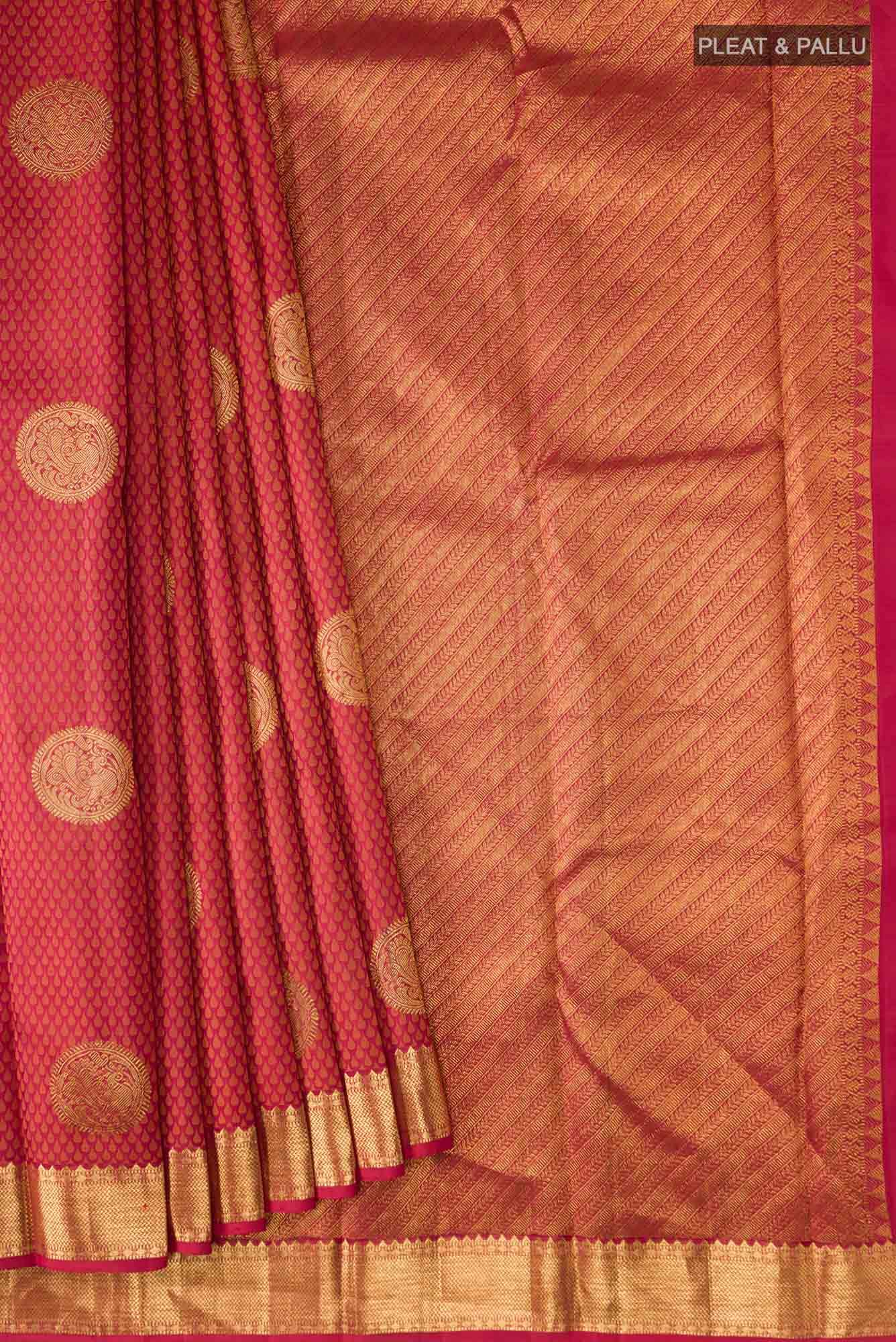 Red Kanchipuram Silk Saree