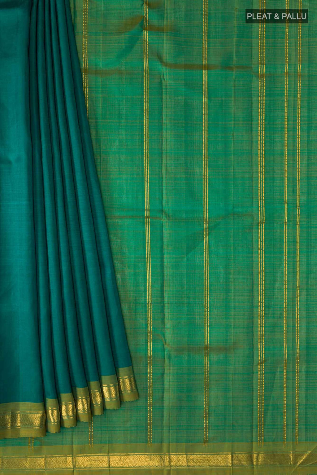 Green Kanchipuram Silk Saree