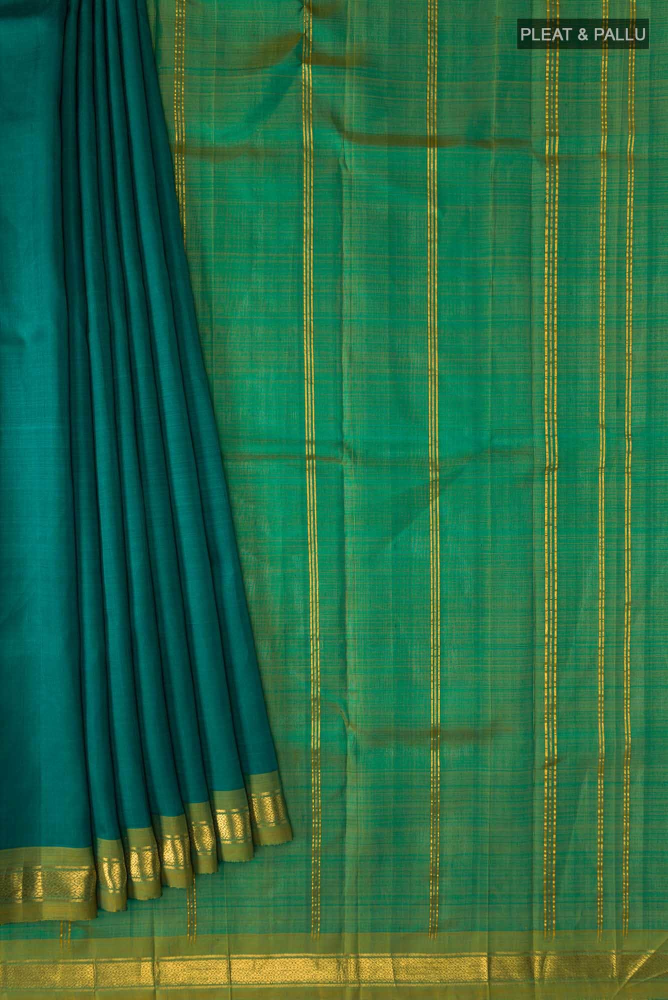 Green Kanchipuram Silk Saree