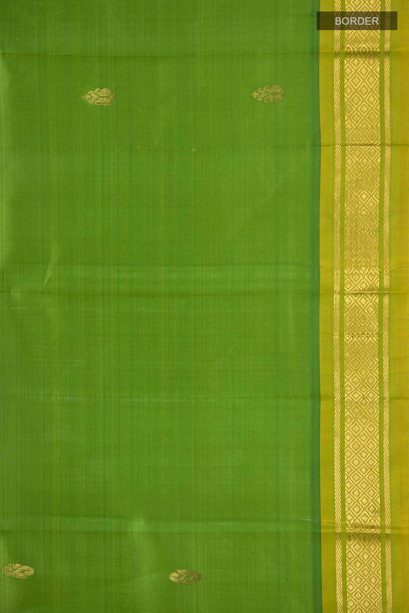 Green Kanchipuram Silk Saree