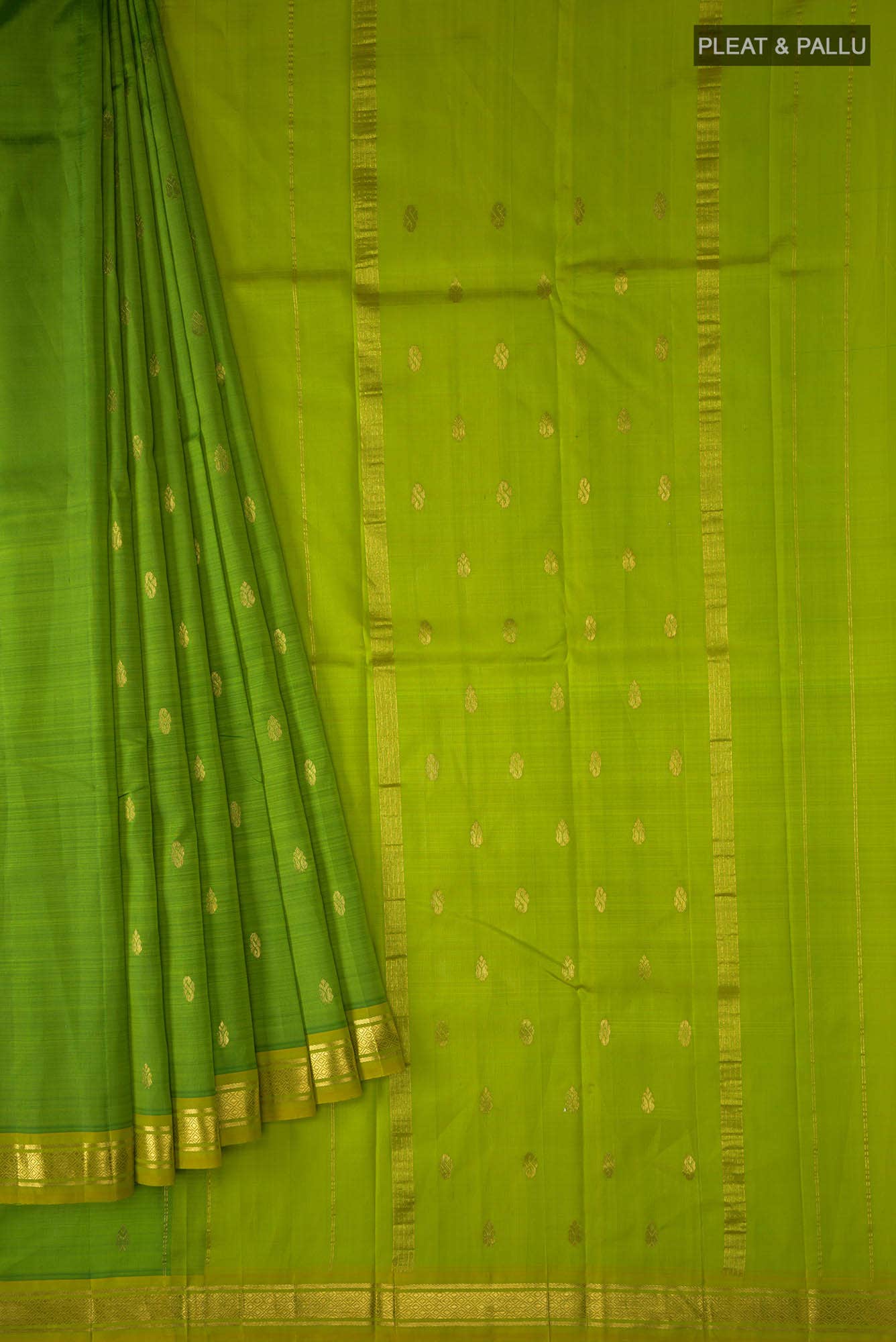 Green Kanchipuram Silk Saree