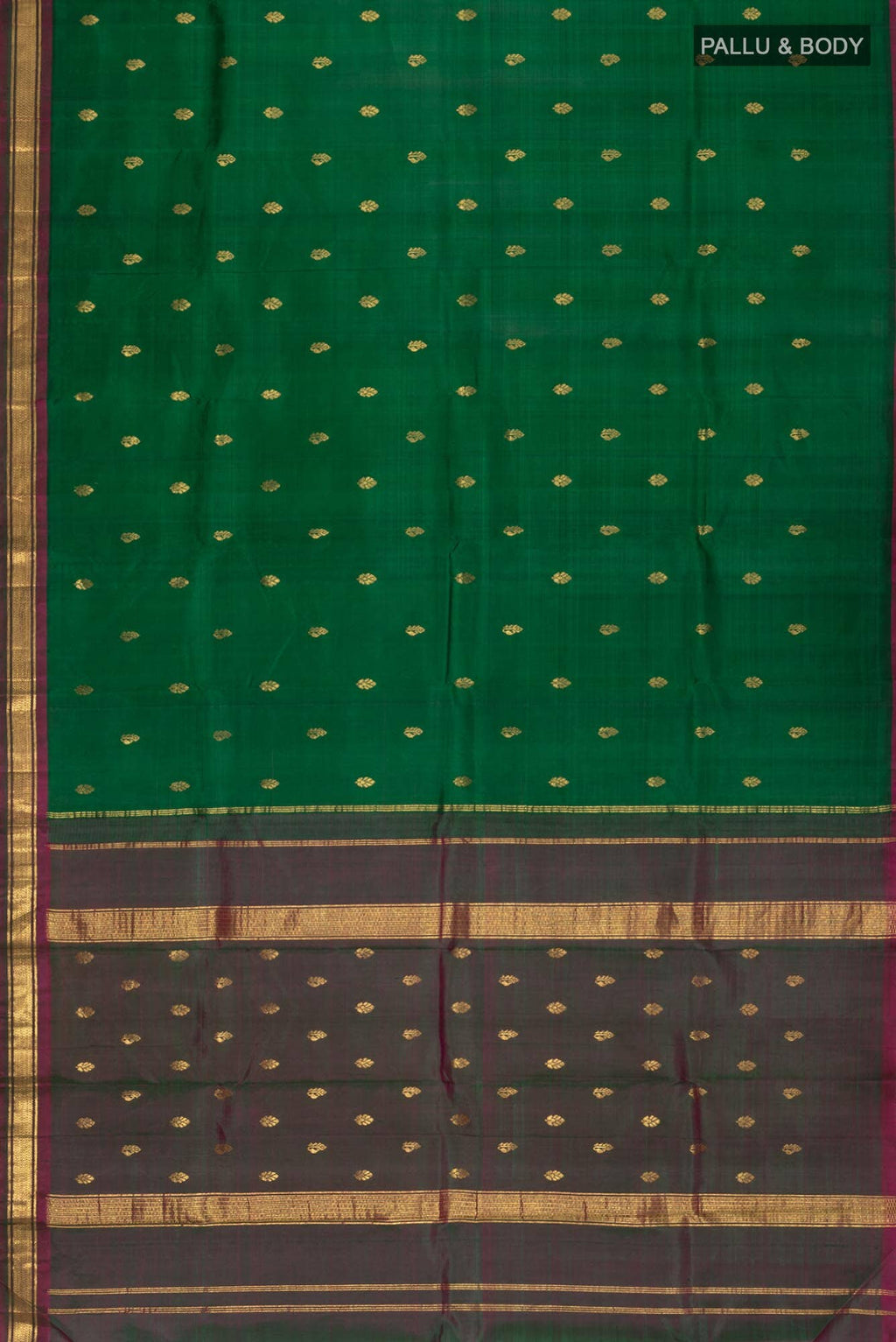 Green Kanchipuram Silk Saree