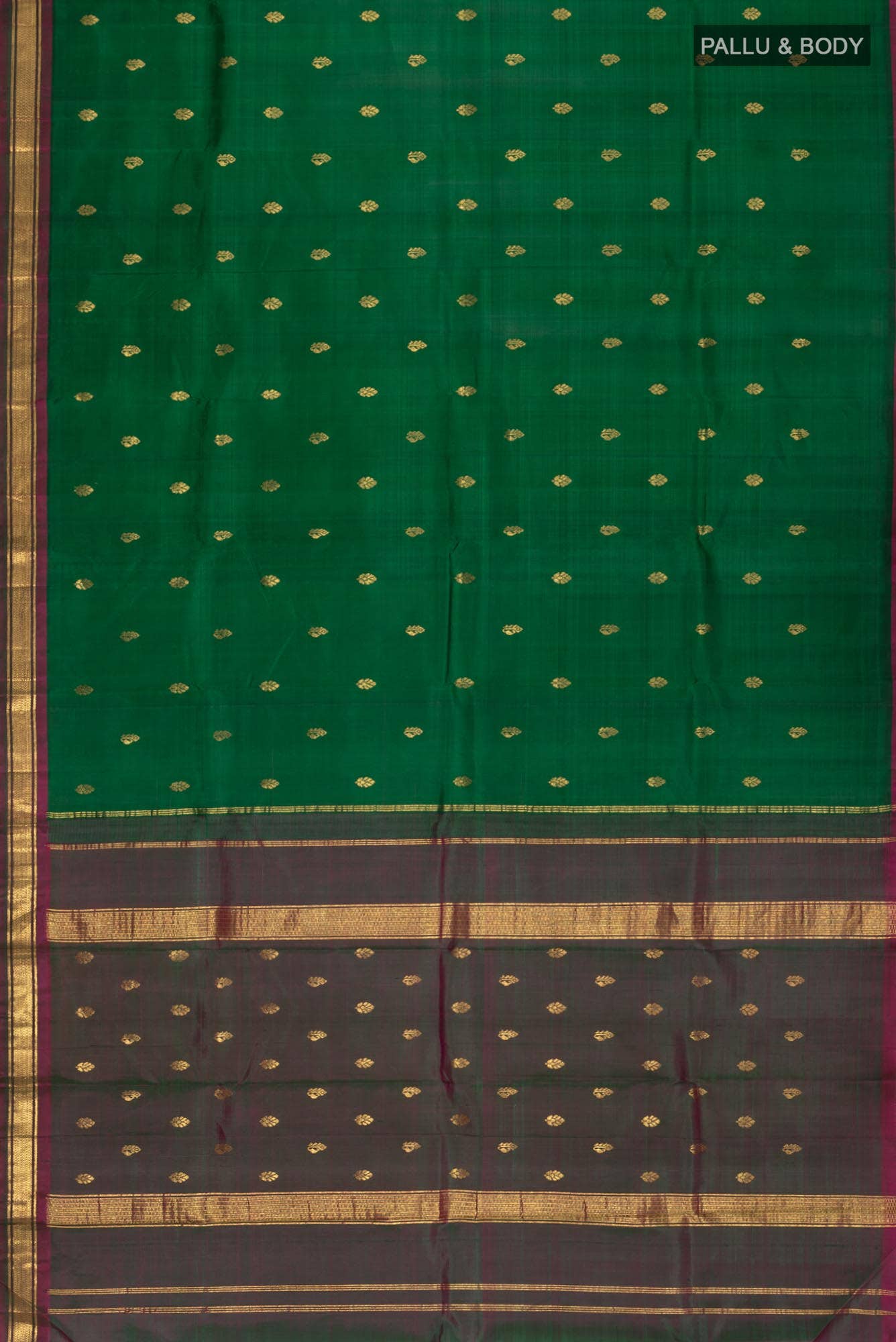 Green Kanchipuram Silk Saree