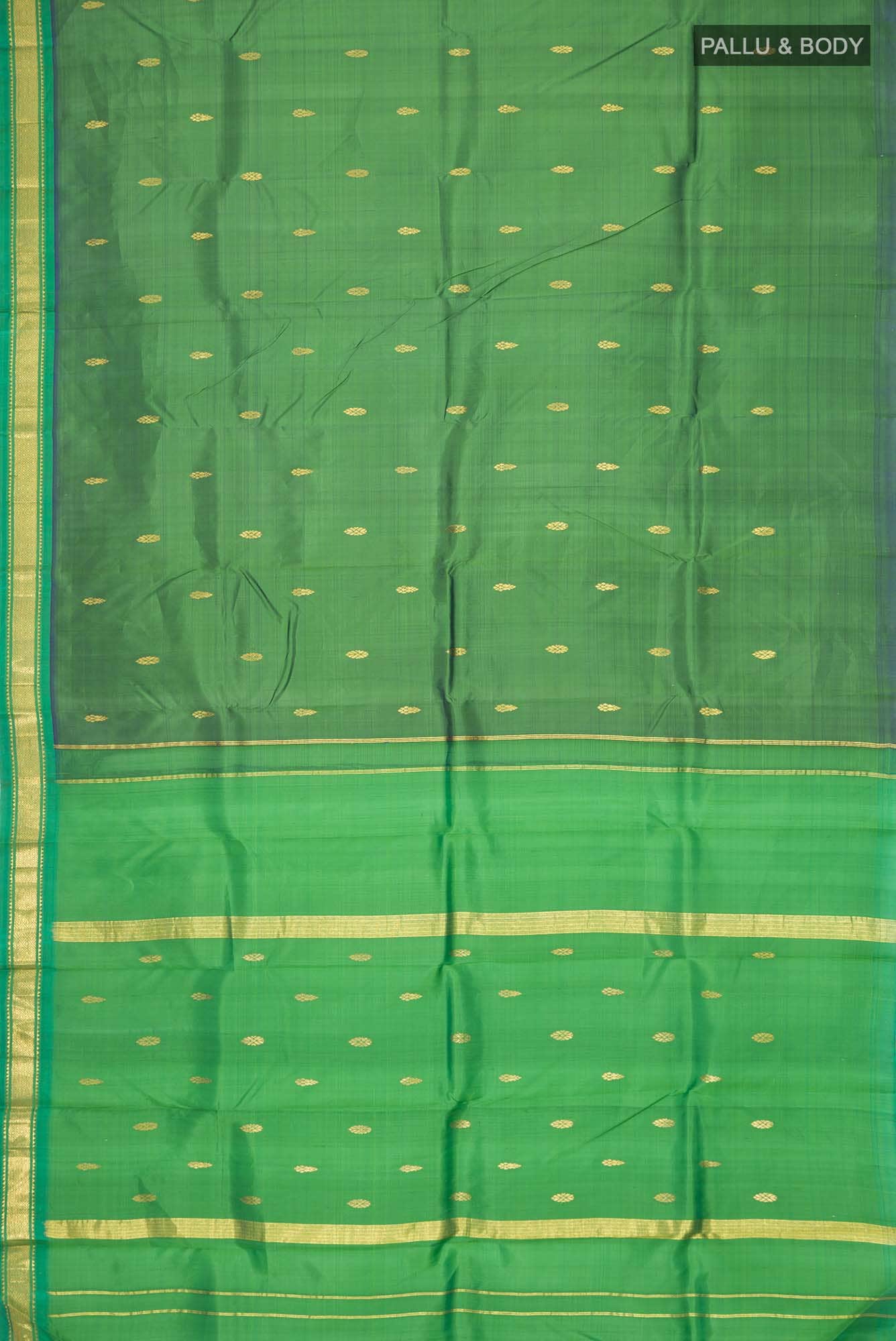 Green Kanchipuram Silk Saree