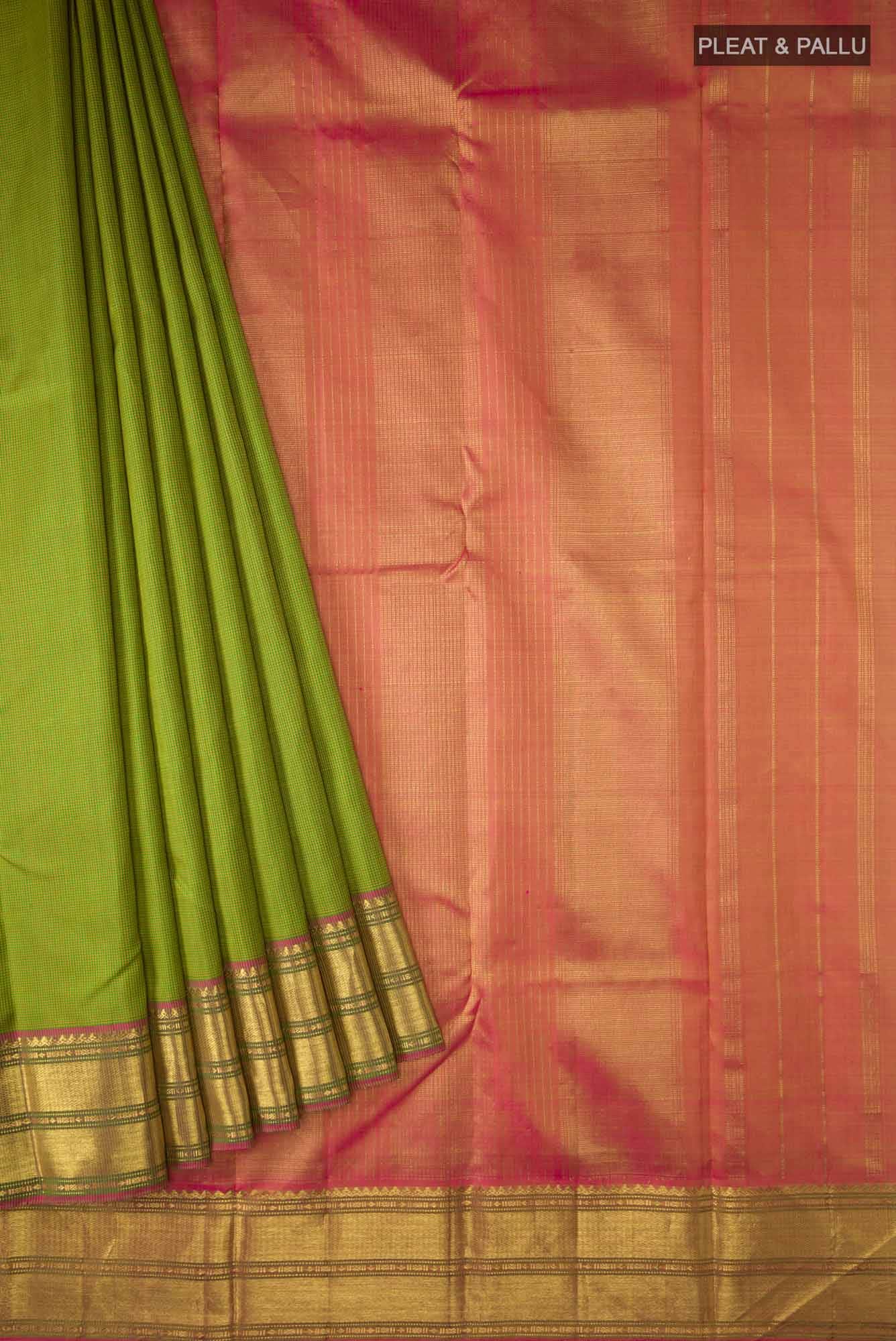 Green Kanchipuram Silk Saree