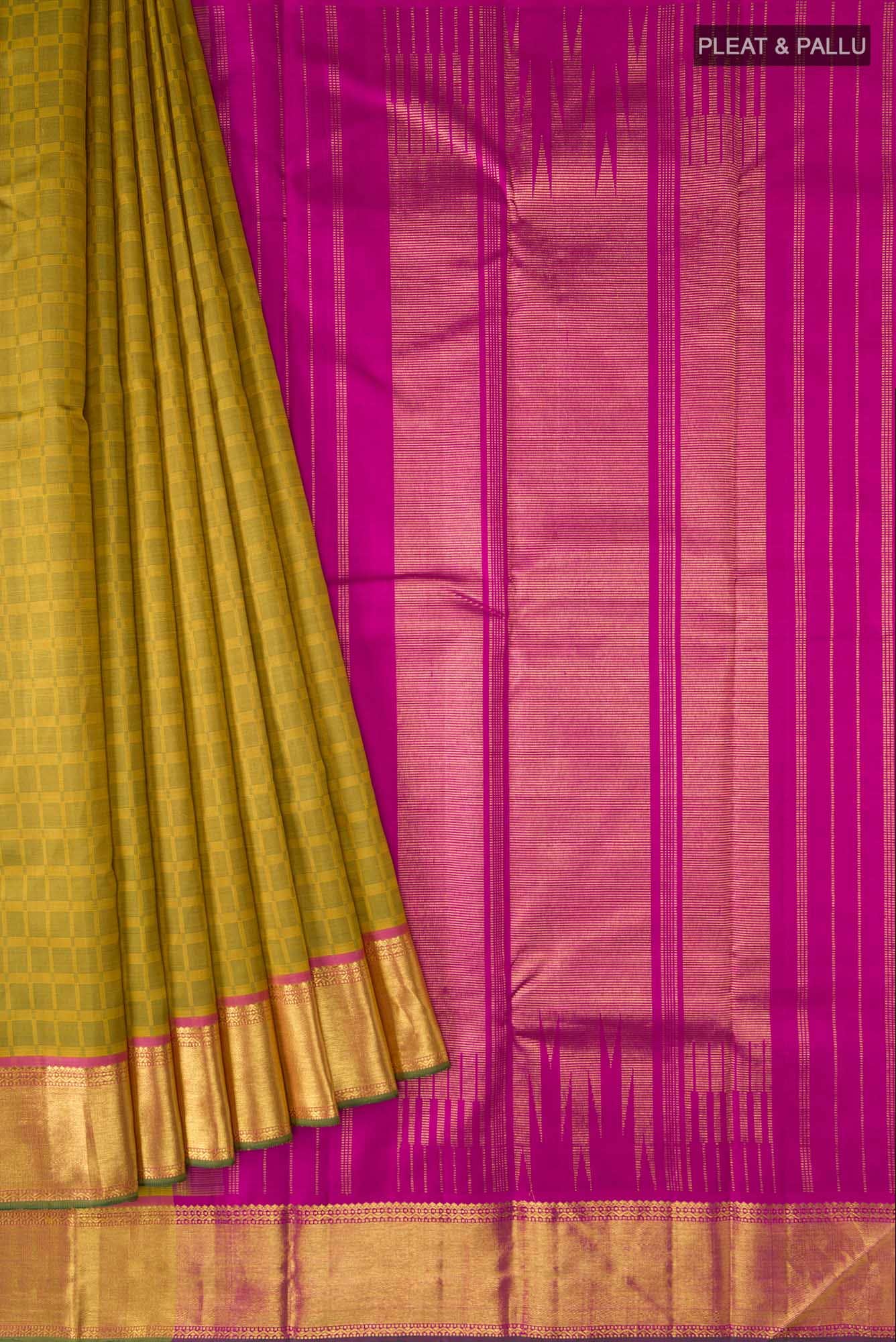 Green Kanchipuram Silk Saree