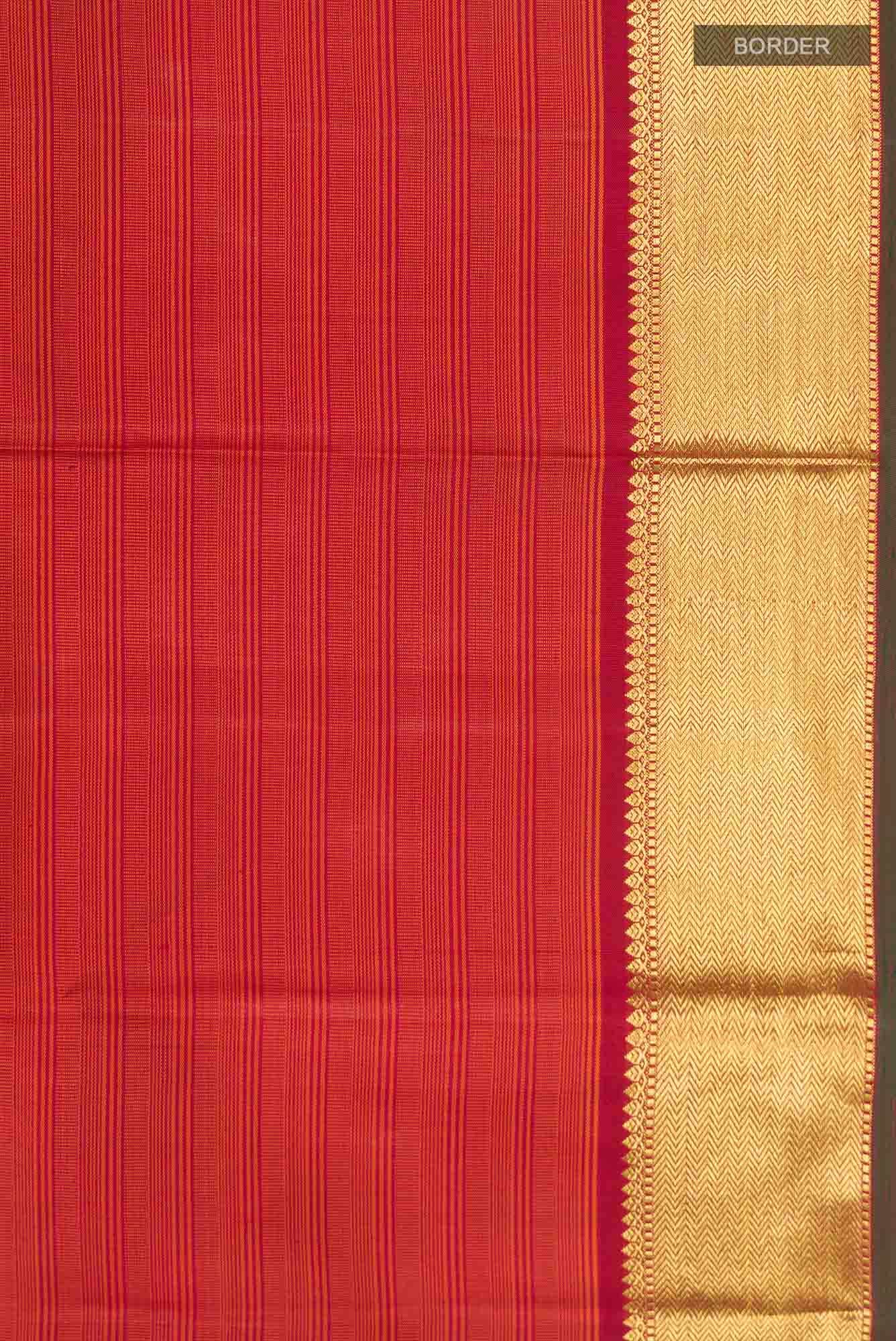 Maroon Kanchipuram Silk Saree