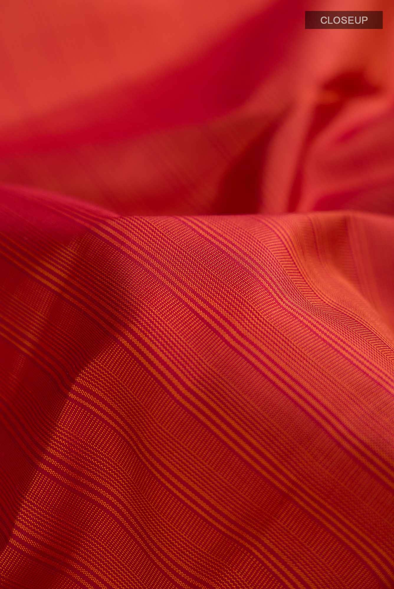 Maroon Kanchipuram Silk Saree